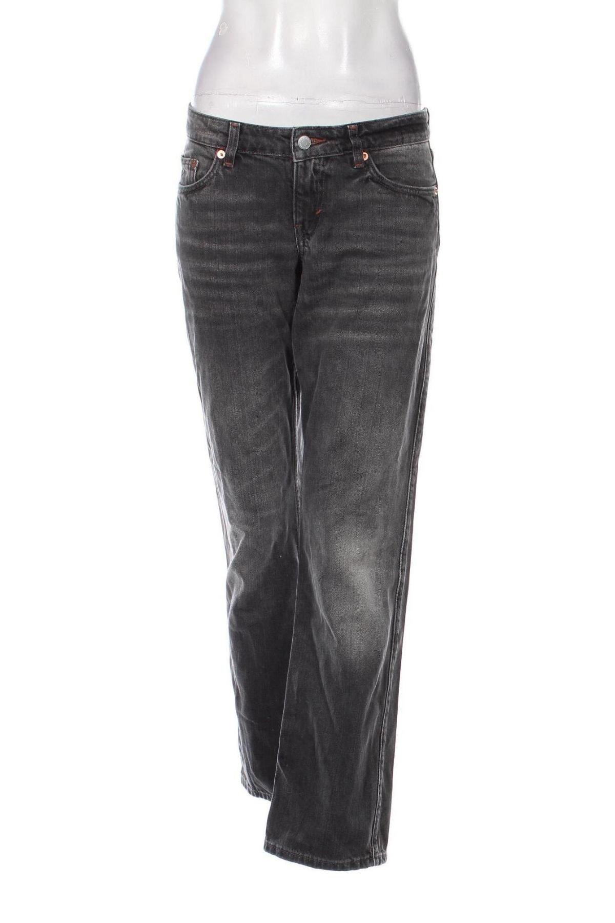Damen Jeans Weekday, Größe M, Farbe Grau, Preis € 6,28