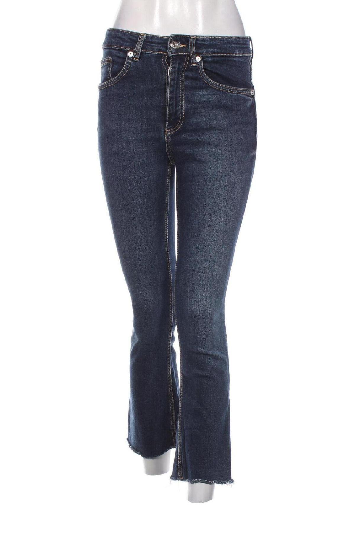 Γυναικείο Τζίν Zara, Μέγεθος S, Χρώμα Μπλέ, Τιμή 7,89 €