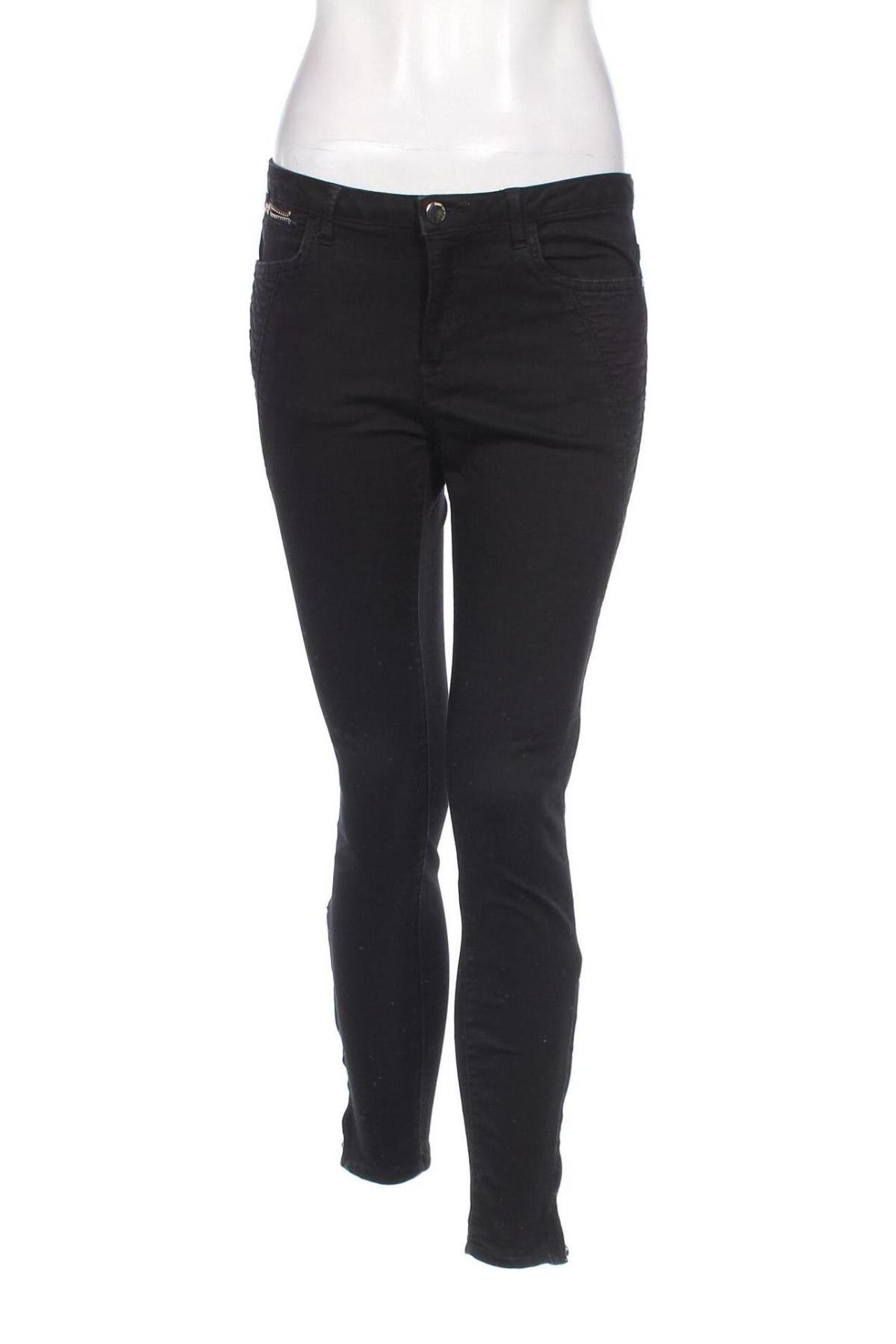 Damen Jeans Zara, Größe L, Farbe Schwarz, Preis 8,46 €