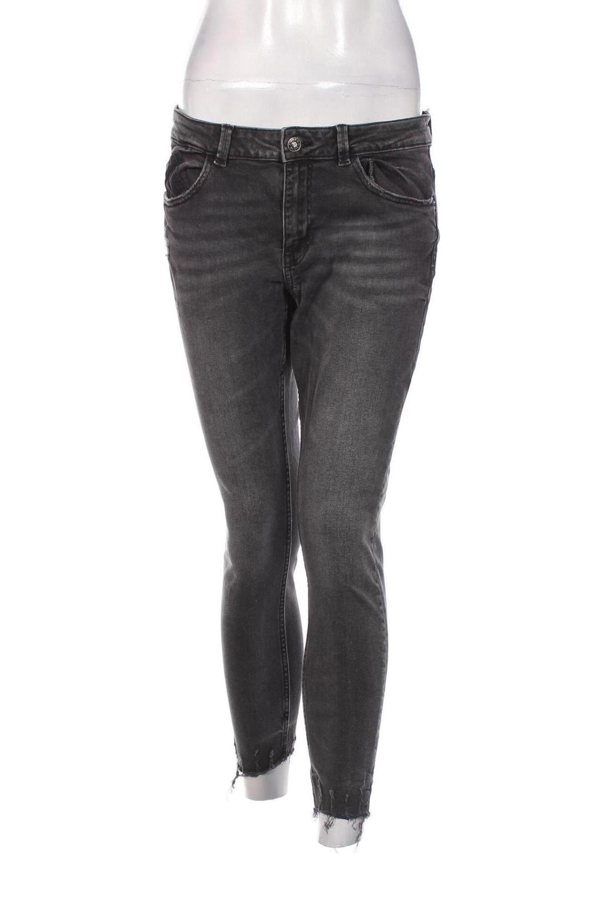 Damen Jeans Zara, Größe L, Farbe Grau, Preis 7,98 €