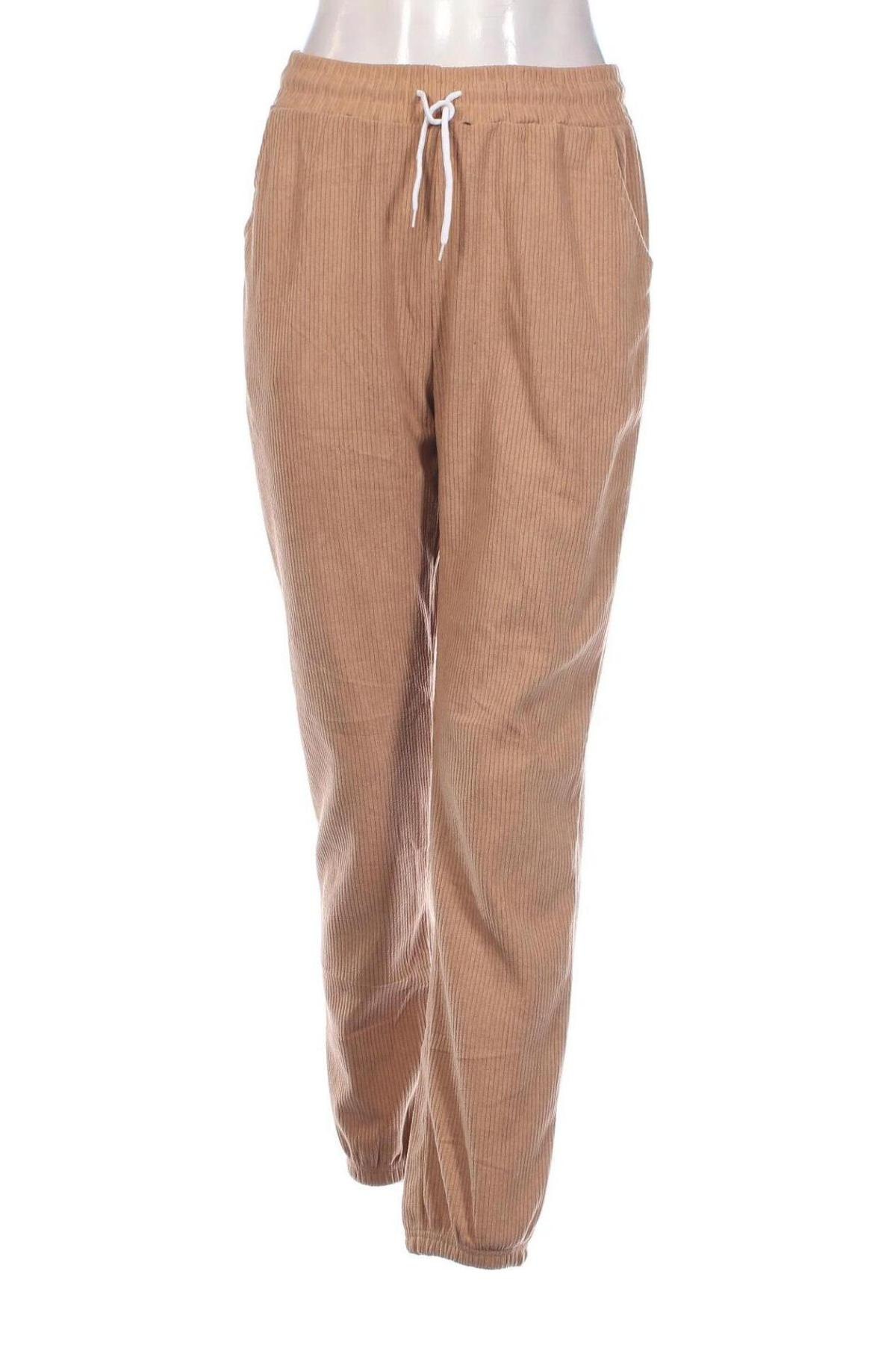 Damen Cordhose, Größe L, Farbe Beige, Preis 7,06 €