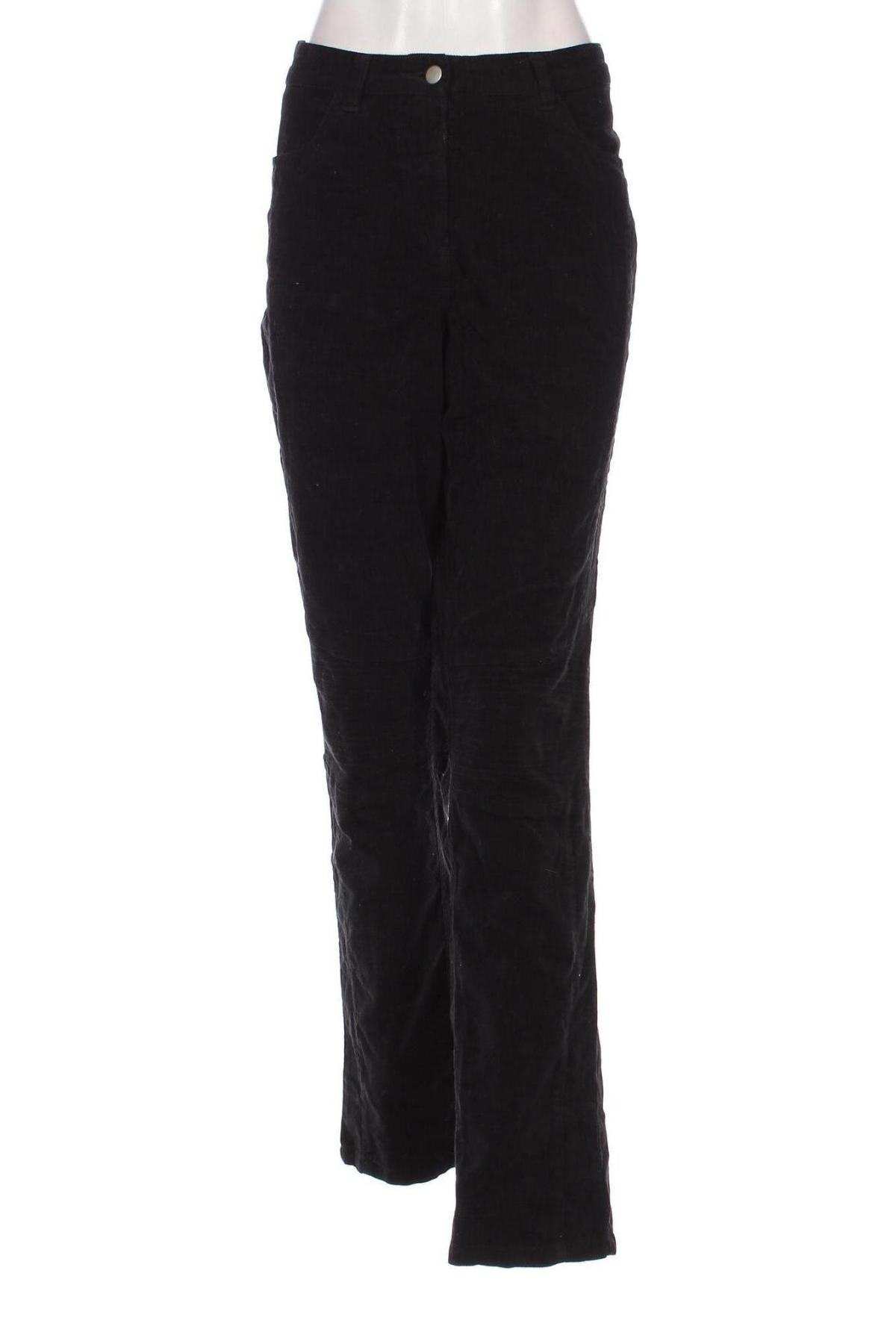 Γυναικείο κοτλέ παντελόνι, Μέγεθος XXL, Χρώμα Μαύρο, Τιμή 8,97 €