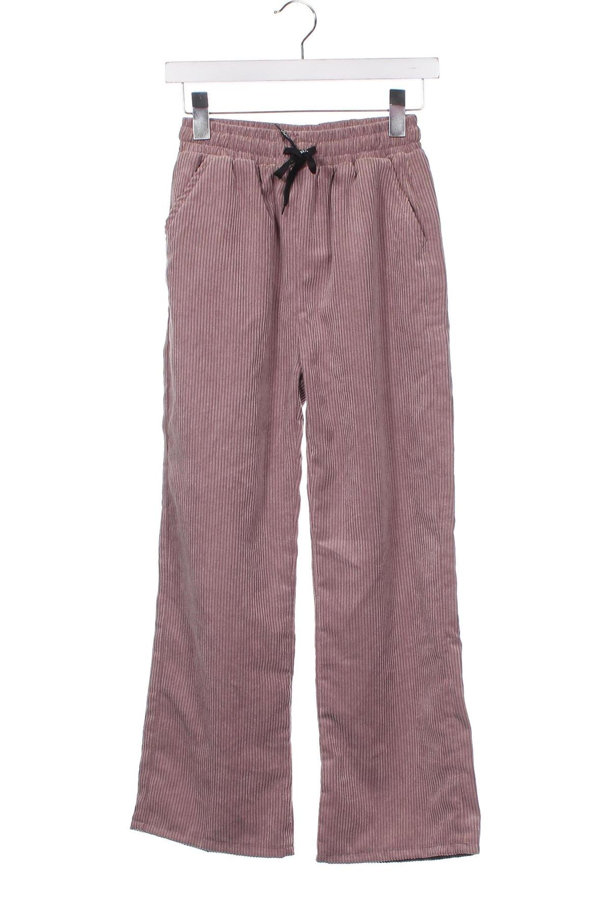 Pantaloni de velvet de femei, Mărime XS, Culoare Mov, Preț 29,57 Lei