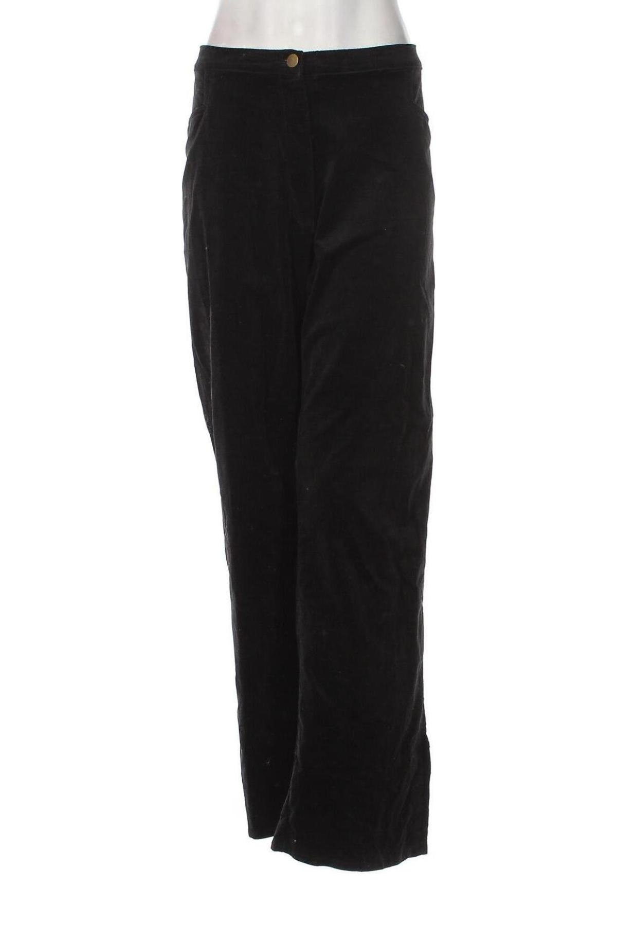 Damen Cordhose, Größe XXL, Farbe Schwarz, Preis 14,40 €