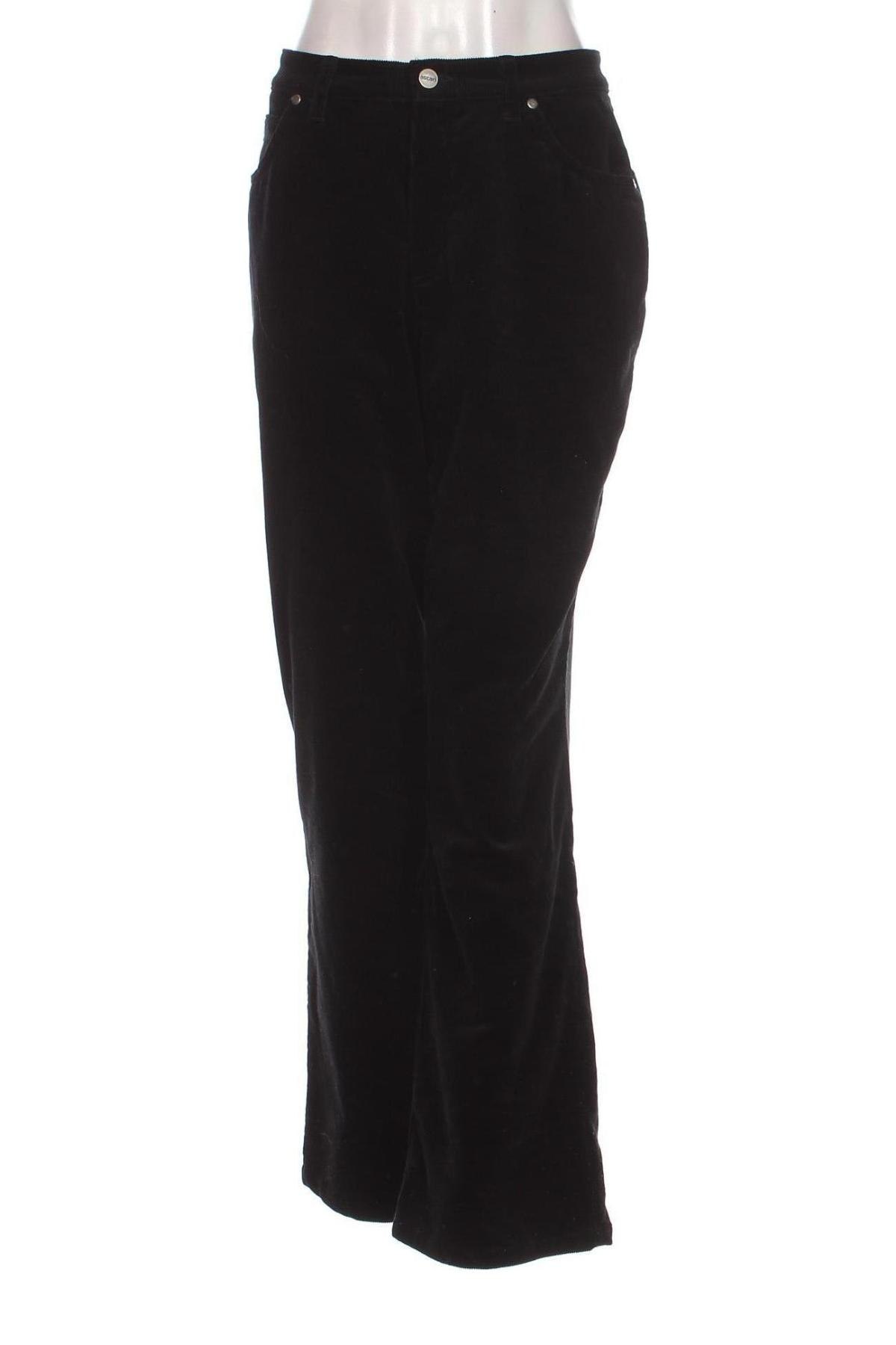 Γυναικείο κοτλέ παντελόνι Ascari Jeans, Μέγεθος L, Χρώμα Μαύρο, Τιμή 5,83 €