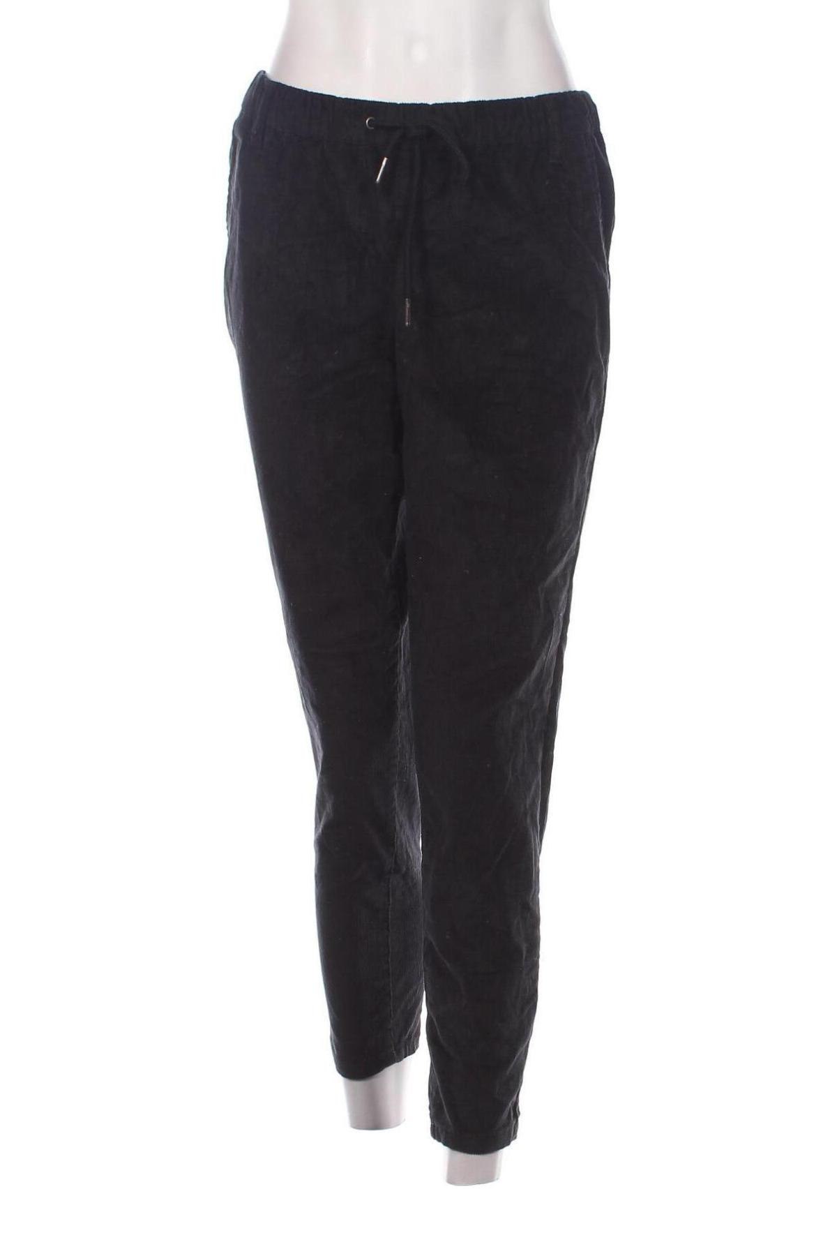 Pantaloni de velvet de femei Bpc Bonprix Collection, Mărime M, Culoare Negru, Preț 31,48 Lei