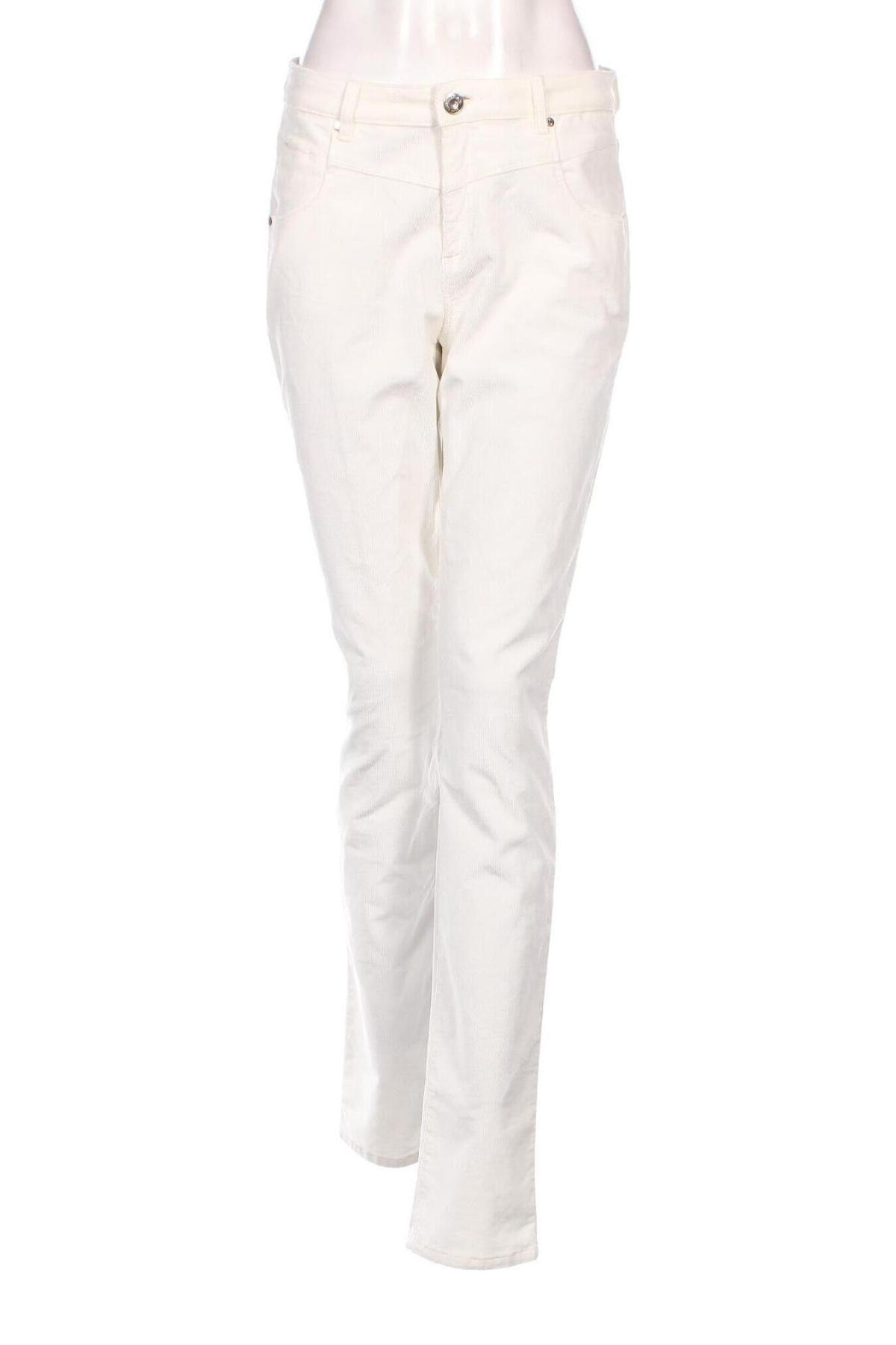 Дамски джинси Brax, Размер M, Цвят Бял, Цена 30,60 лв.