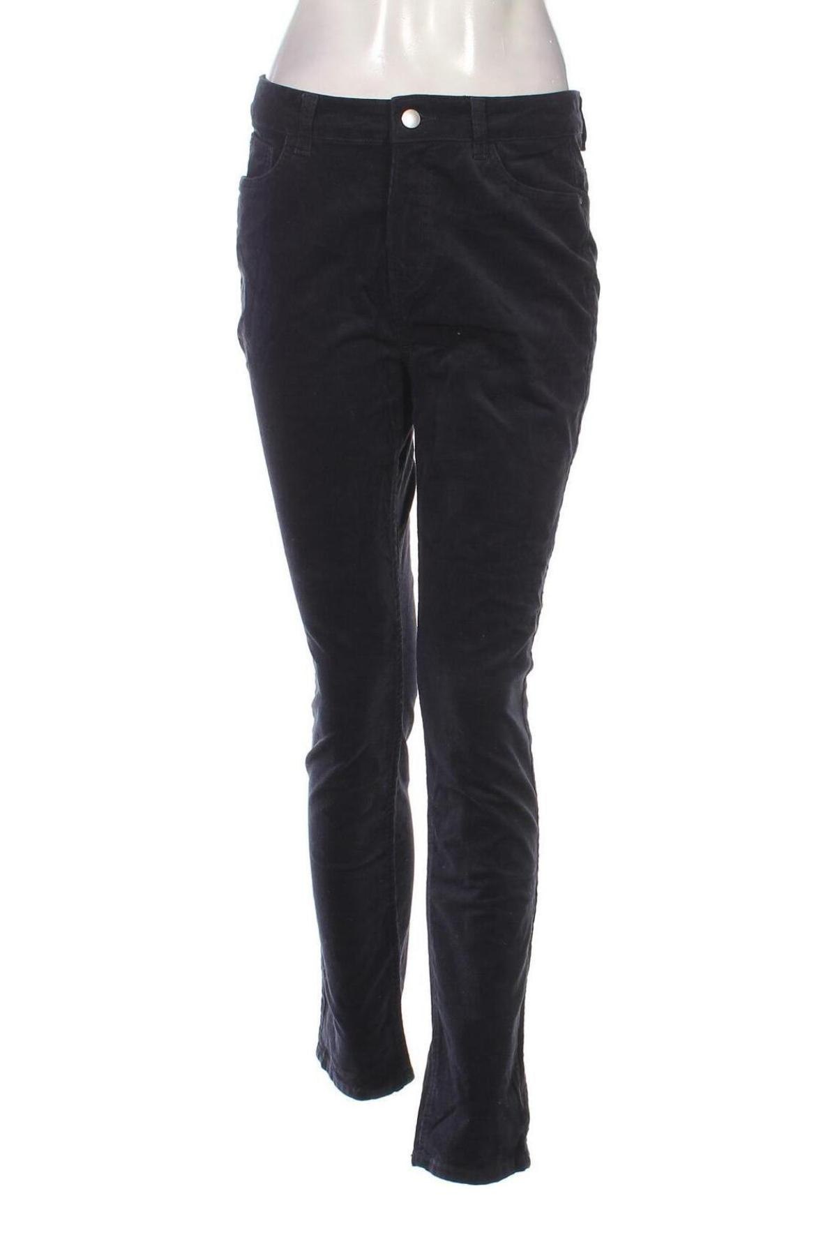 Γυναικείο κοτλέ παντελόνι C&A, Μέγεθος M, Χρώμα Μπλέ, Τιμή 5,38 €