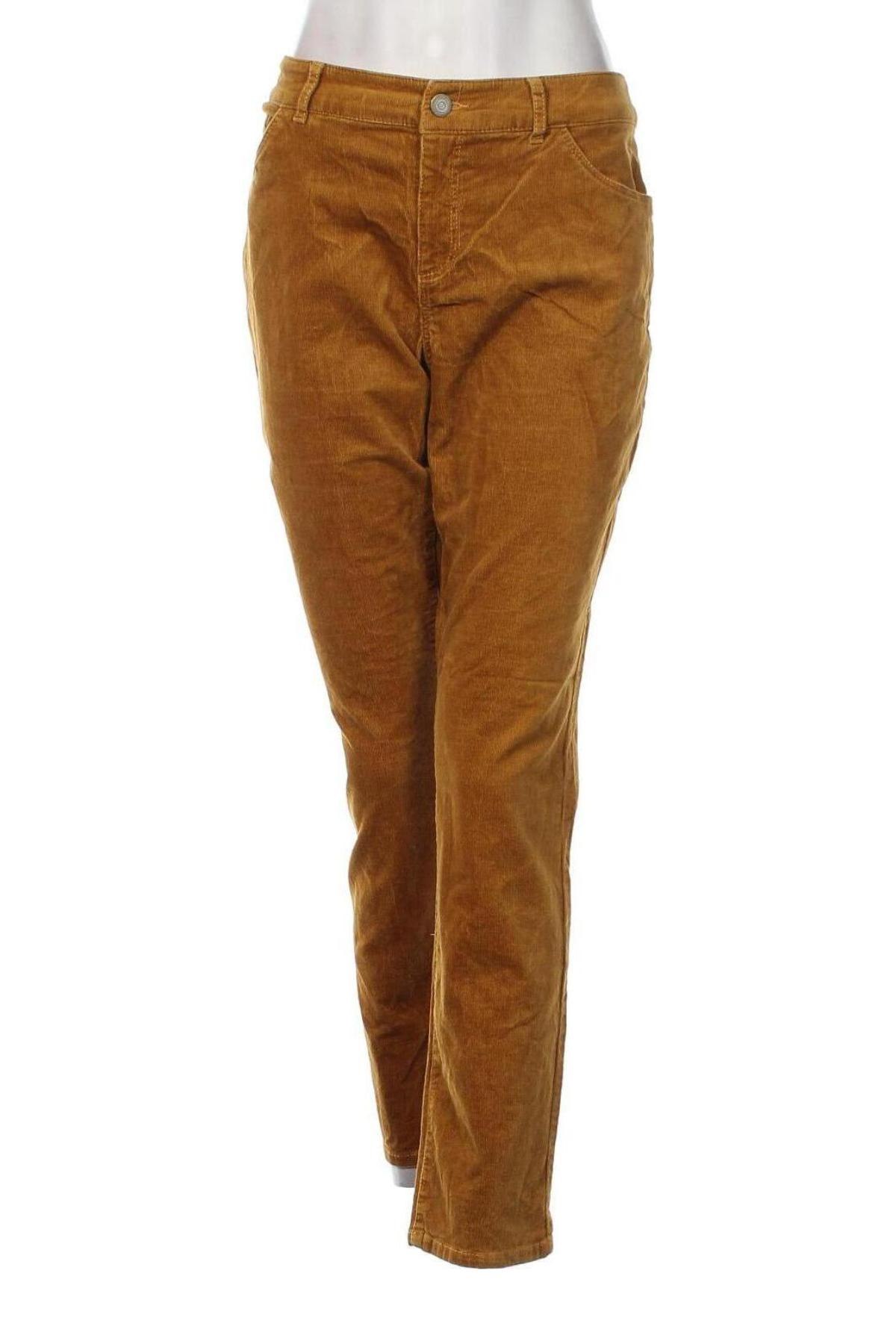 Damen Cordhose Christian Berg, Größe XL, Farbe Gelb, Preis 10,65 €