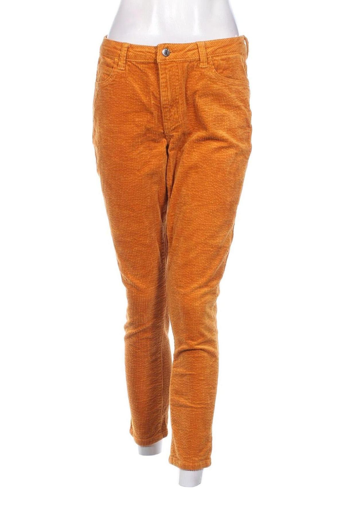 Γυναικείο κοτλέ παντελόνι Even&Odd, Μέγεθος M, Χρώμα Πορτοκαλί, Τιμή 5,20 €