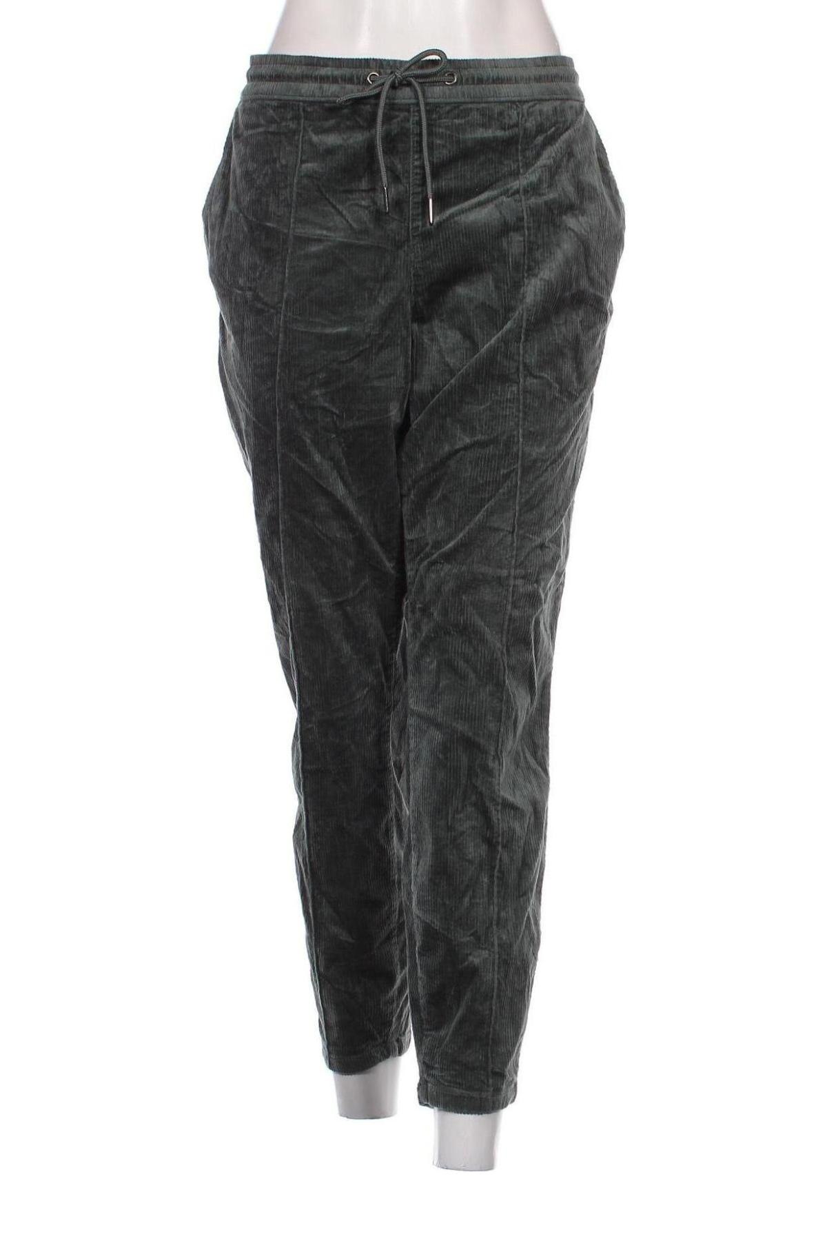 Pantaloni de velvet de femei Gina Benotti, Mărime XL, Culoare Verde, Preț 47,70 Lei