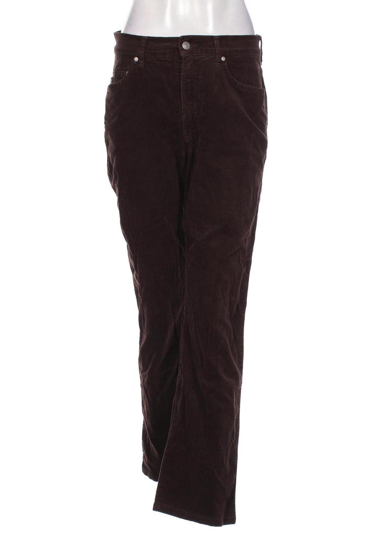 Pantaloni de velvet de femei H.I.S, Mărime M, Culoare Maro, Preț 22,99 Lei