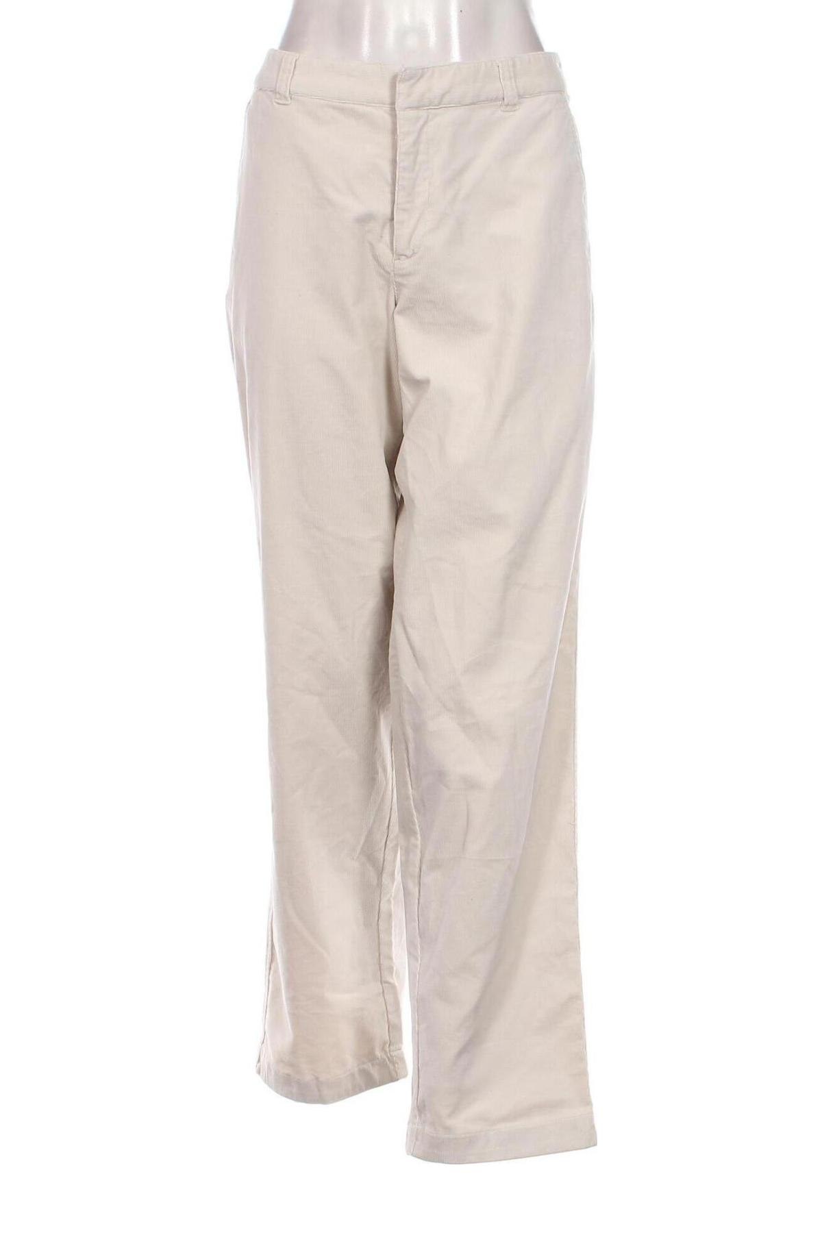 Damen Cordhose Jackpot, Größe XL, Farbe Ecru, Preis 8,07 €