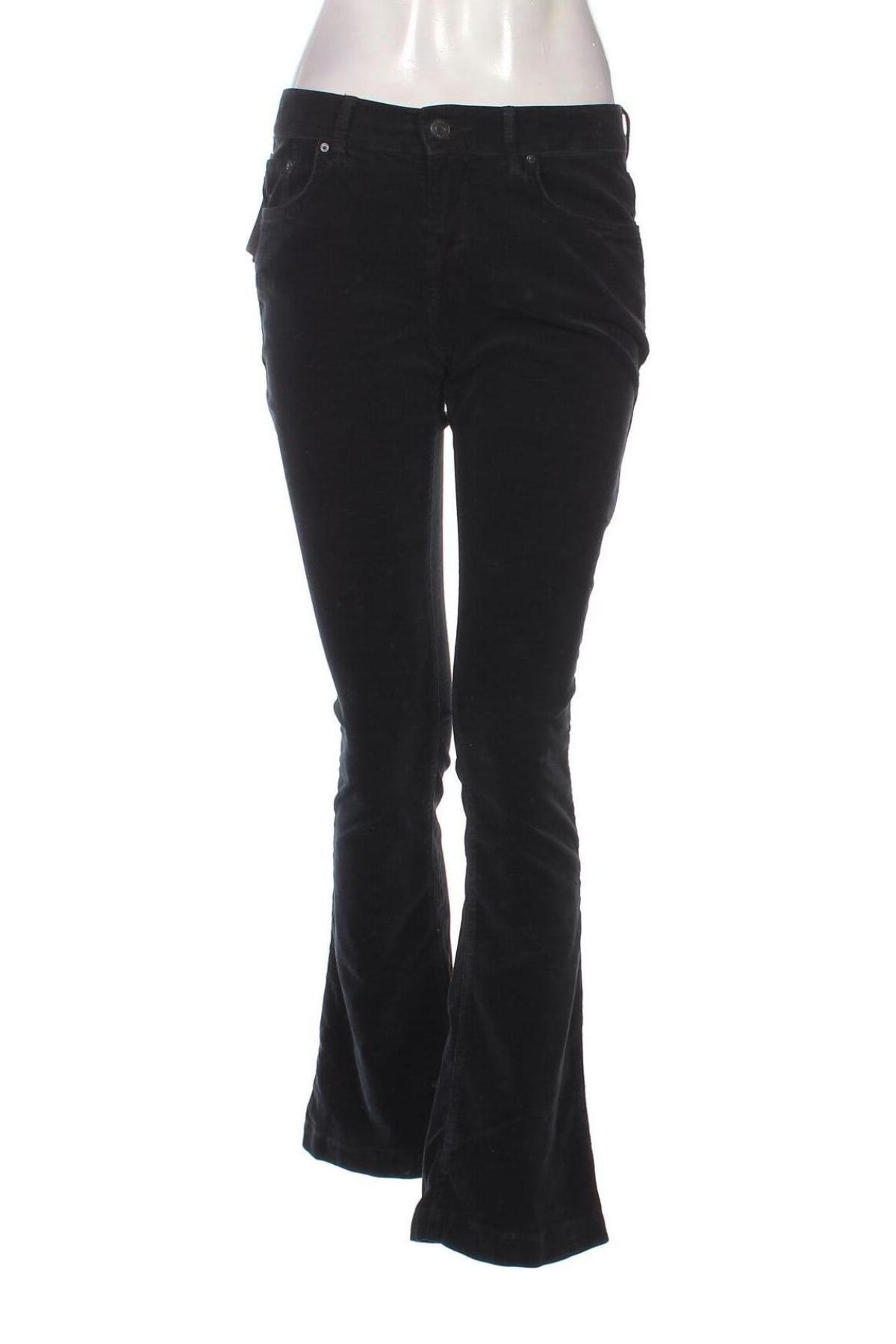 Pantaloni de velvet de femei Ltb, Mărime S, Culoare Negru, Preț 305,92 Lei