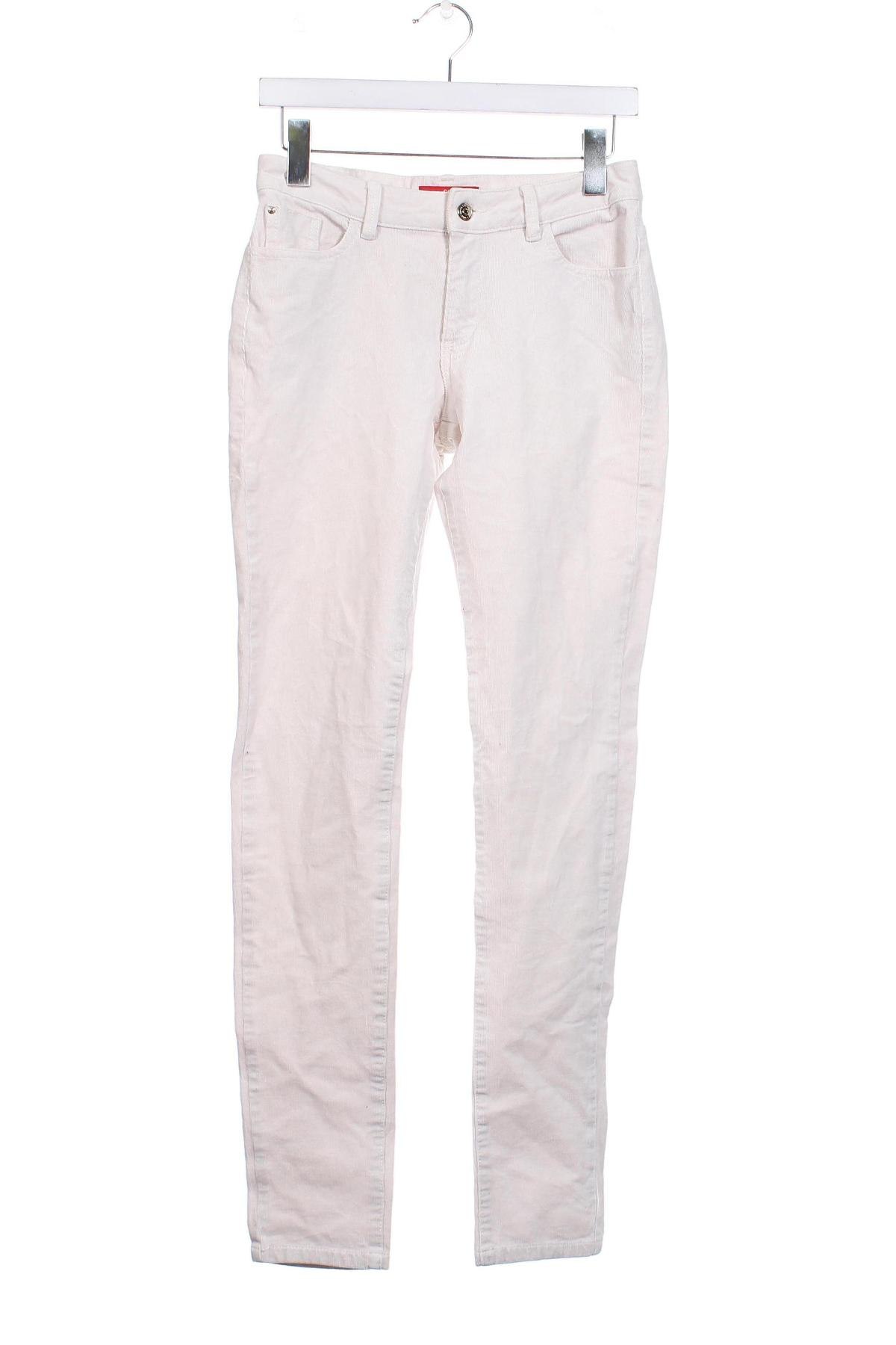 Pantaloni de velvet de femei S.Oliver, Mărime XS, Culoare Bej, Preț 26,97 Lei