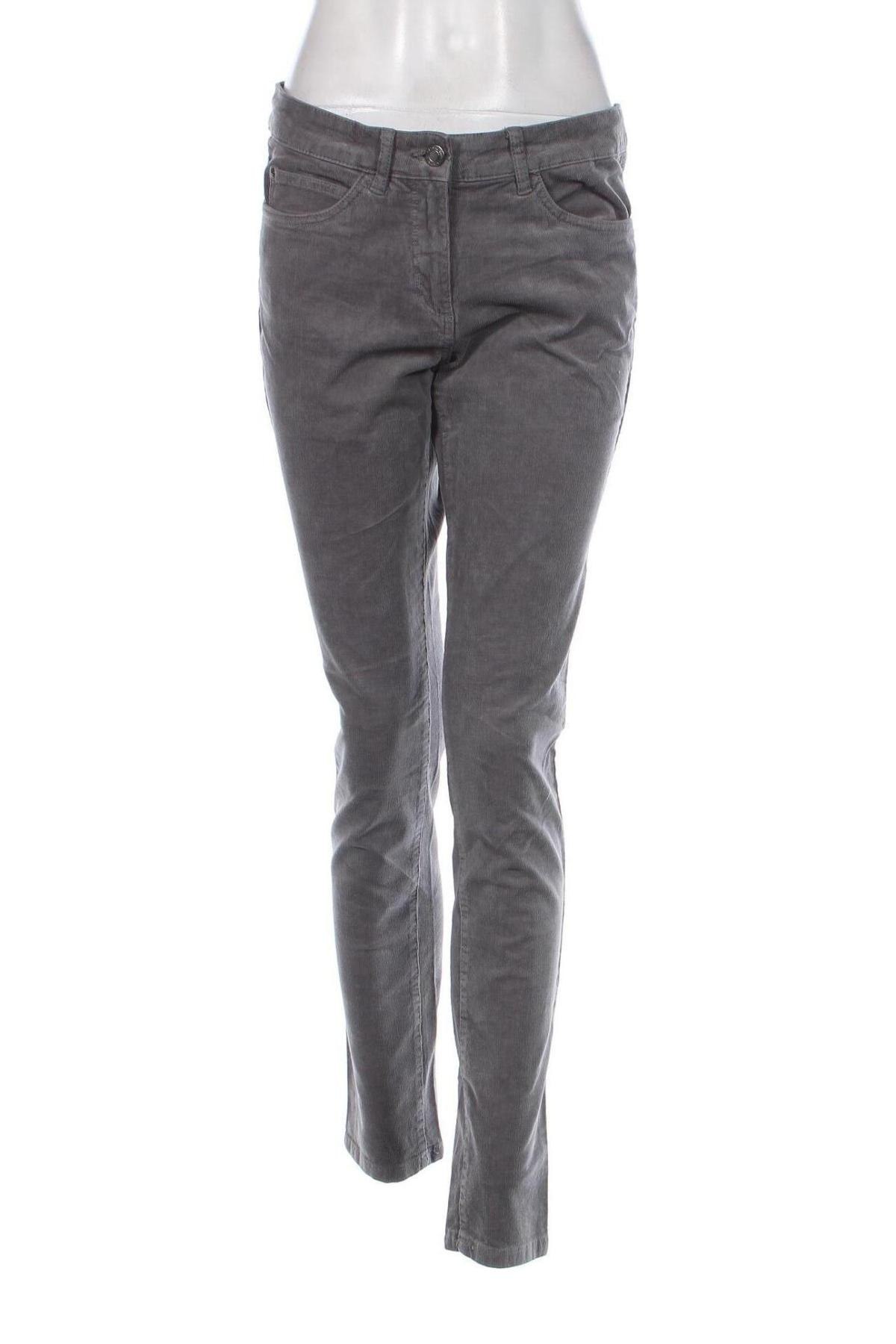 Pantaloni de velvet de femei Up 2 Fashion, Mărime L, Culoare Gri, Preț 28,62 Lei