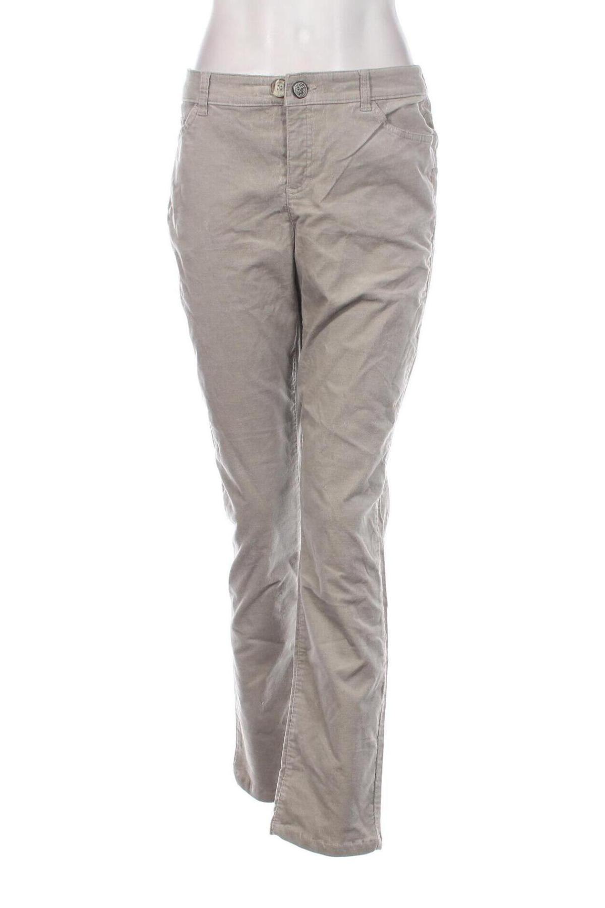 Damen Cordhose Yessica, Größe L, Farbe Grau, Preis 9,08 €