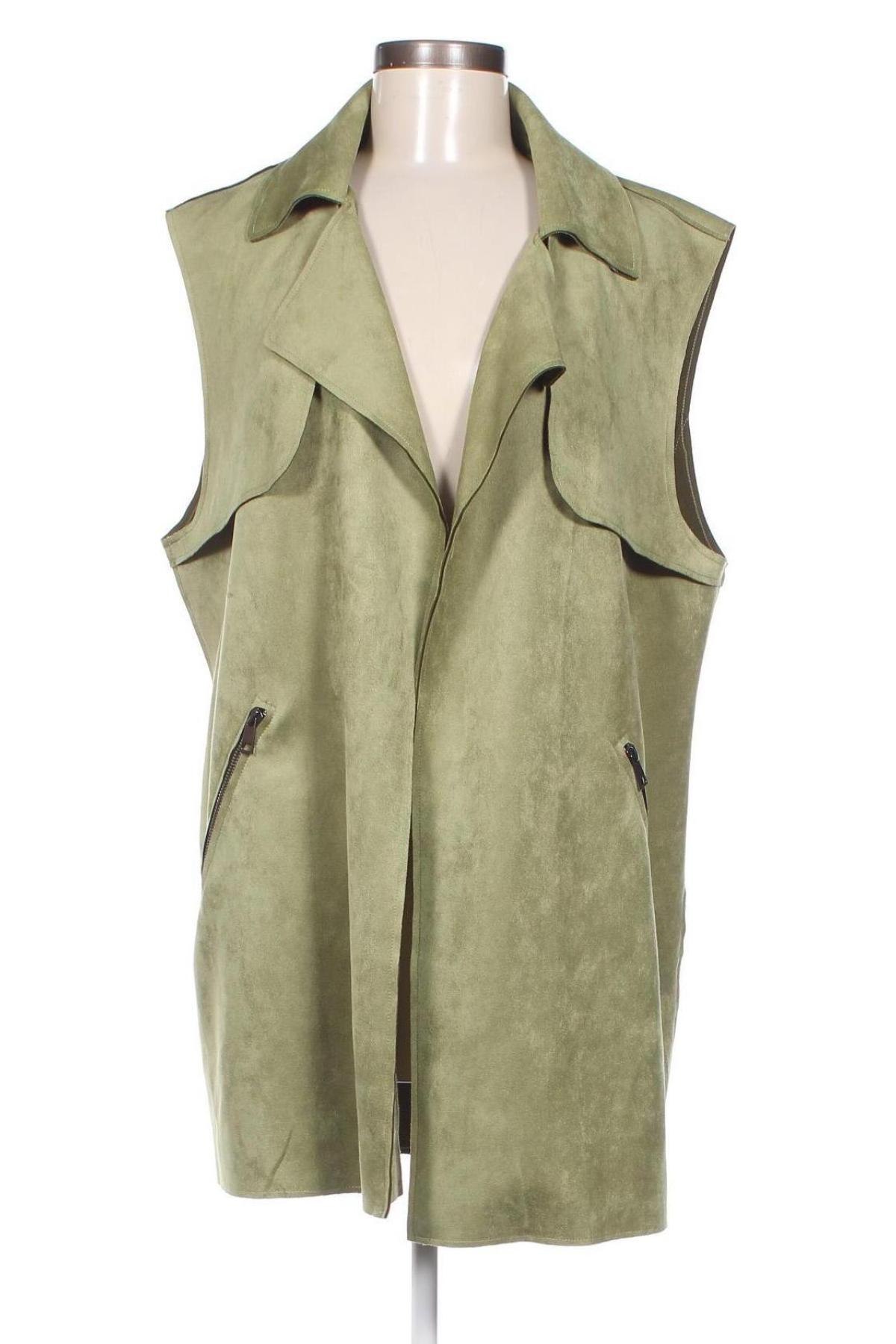 Vestă de femei Betty & Co, Mărime L, Culoare Verde, Preț 108,22 Lei