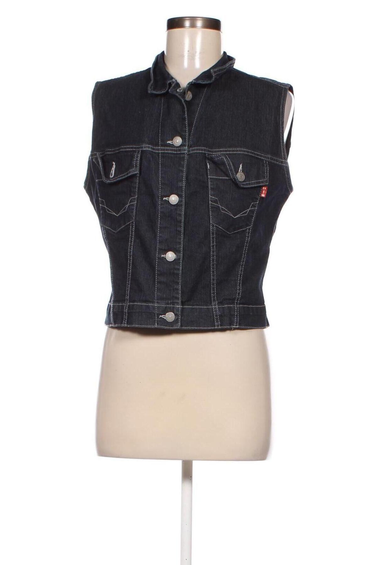 Γυναικείο γιλέκο Fashion Jeans, Μέγεθος XL, Χρώμα Μπλέ, Τιμή 10,21 €