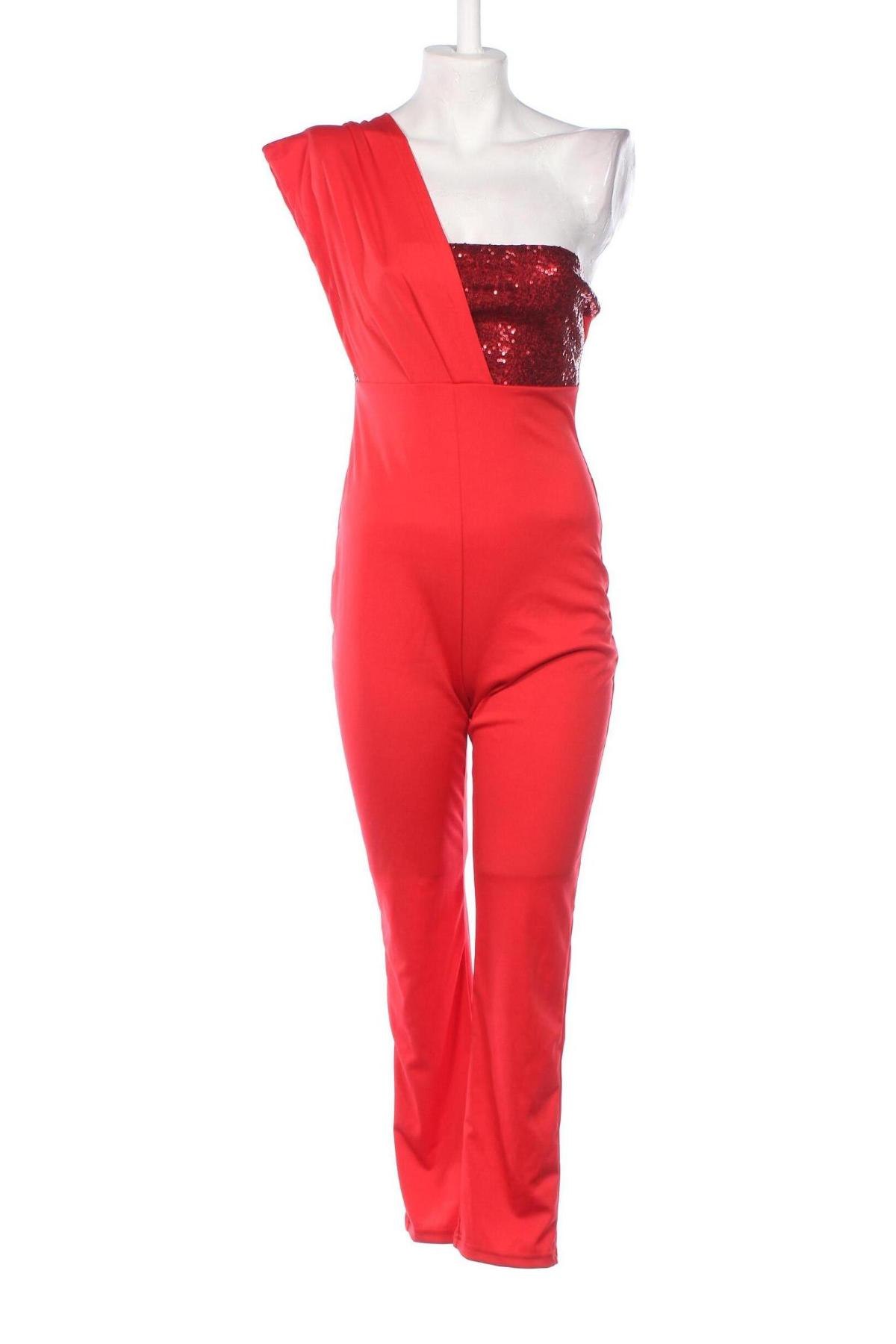 Damen Overall, Größe S, Farbe Rot, Preis € 7,79