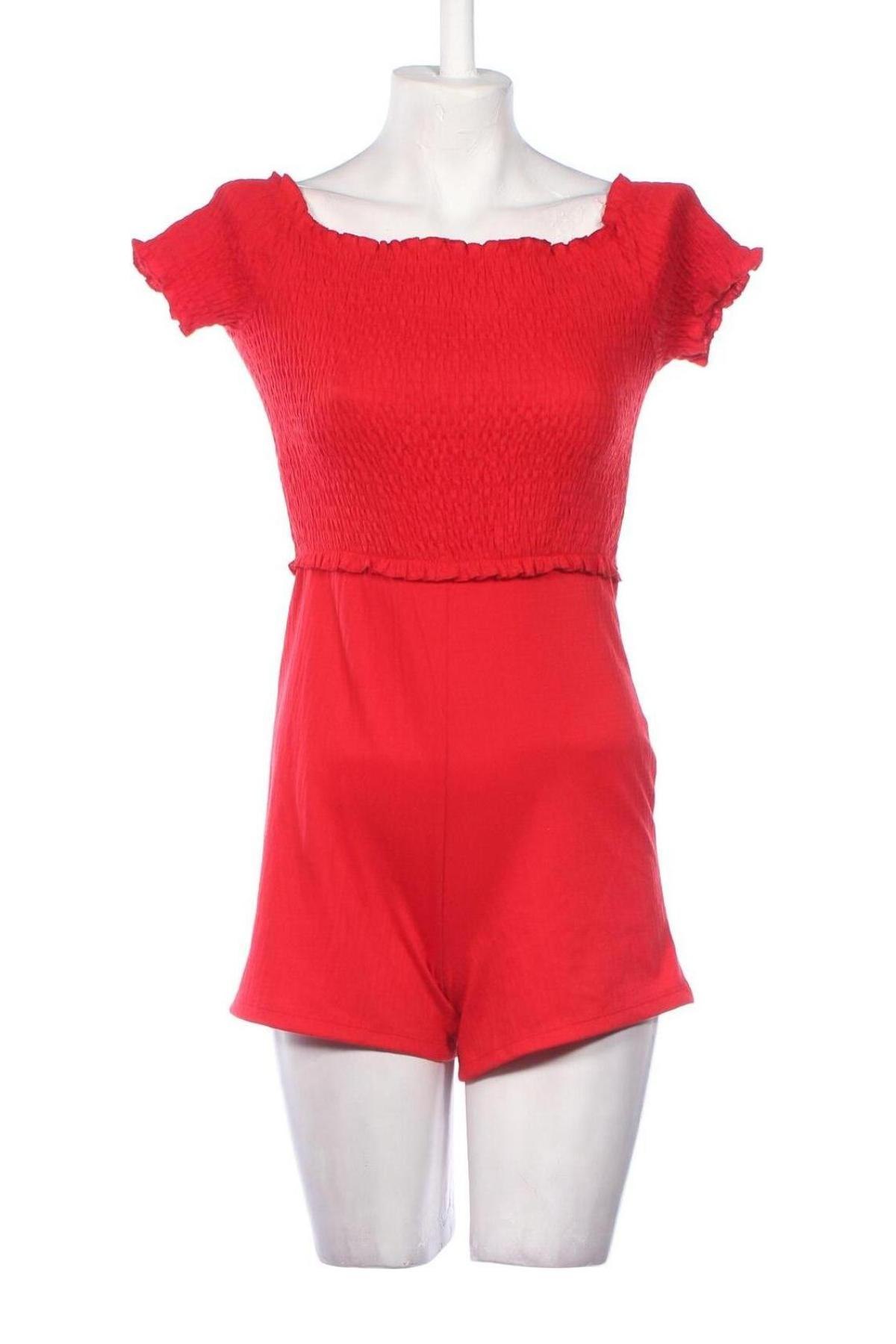 Damen Overall Bershka, Größe XS, Farbe Rot, Preis € 5,97