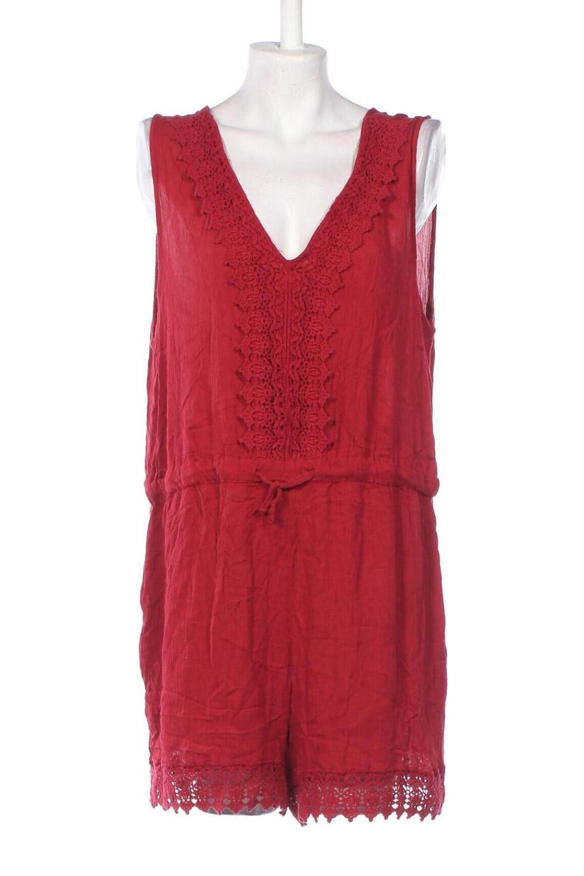 Damen Overall Body Flirt, Größe XXL, Farbe Rot, Preis 27,14 €