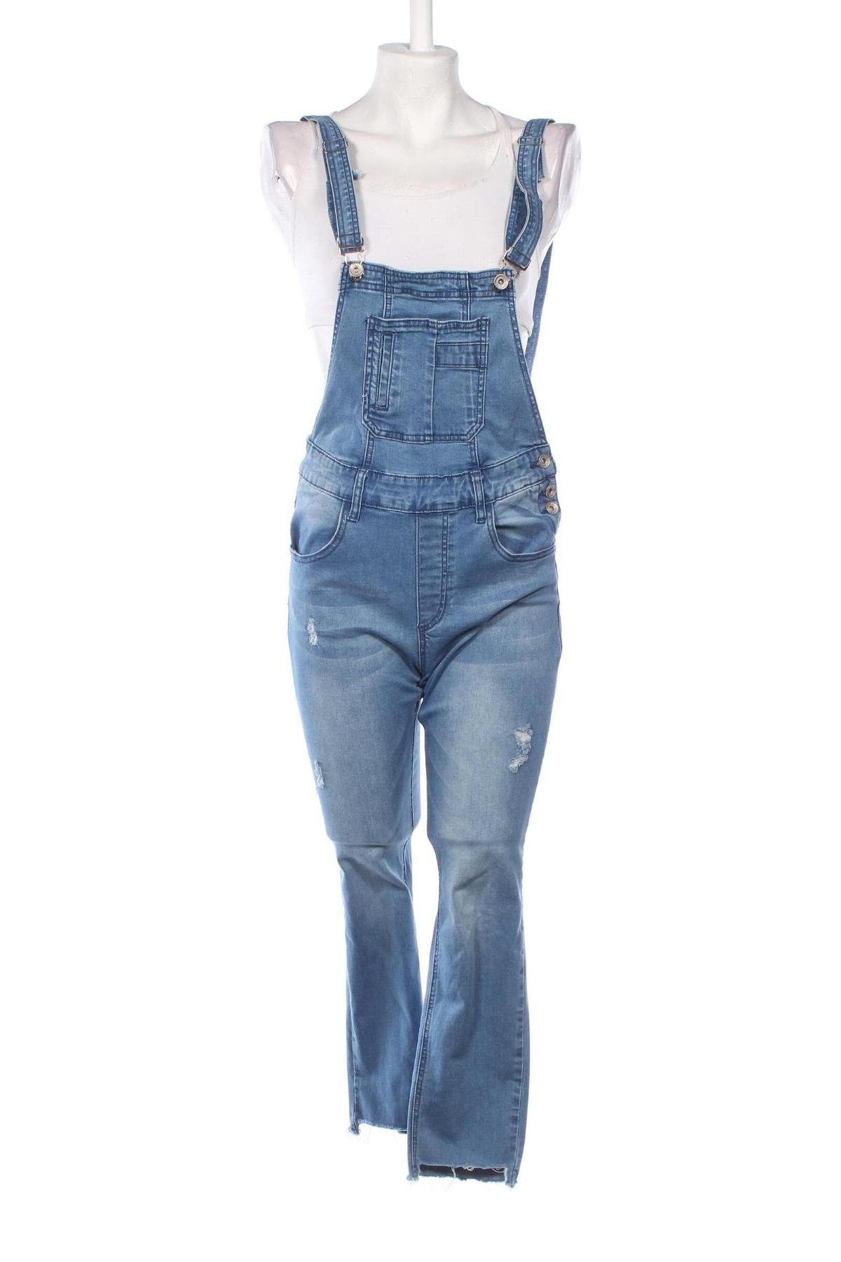 Damen Overall Fashion Jeans, Größe M, Farbe Blau, Preis 13,96 €