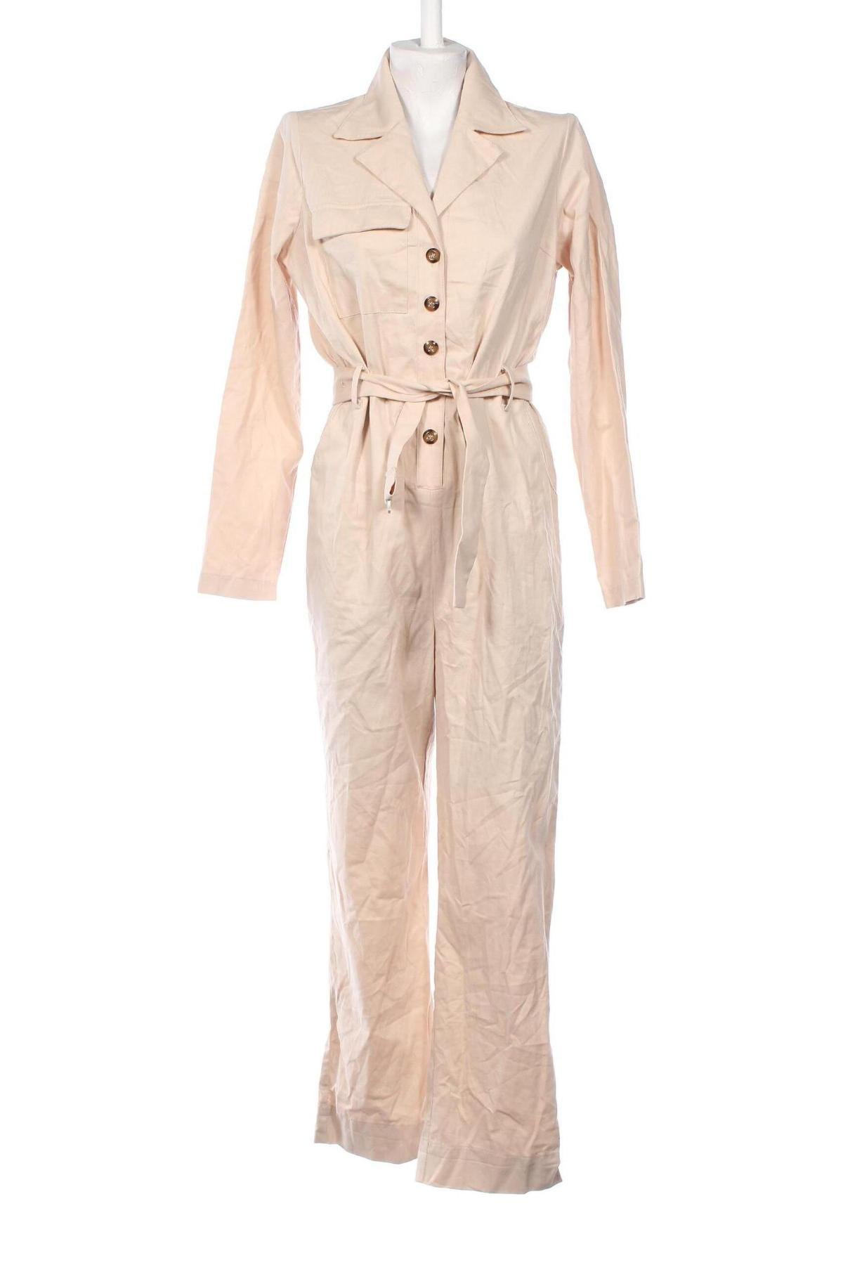 Damen Overall NA-KD, Größe L, Farbe Beige, Preis 43,15 €