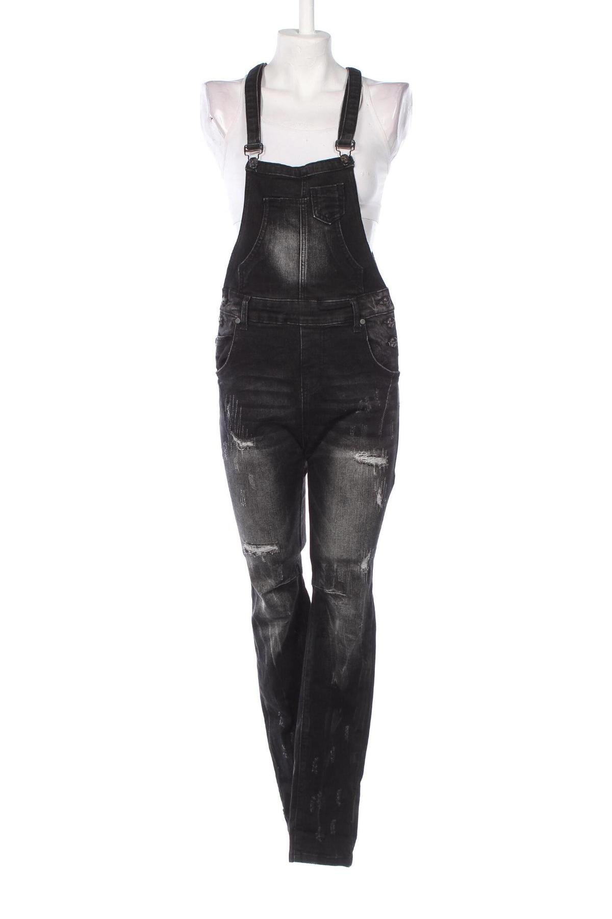 Damen Overall Rock Rebel, Größe S, Farbe Schwarz, Preis 11,83 €