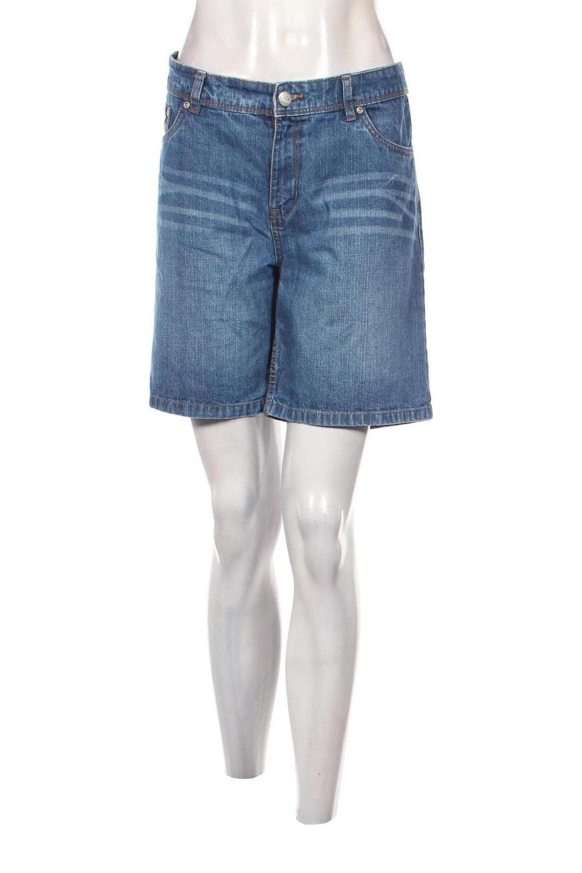 Pantaloni scurți de femei, Mărime L, Culoare Albastru, Preț 37,50 Lei
