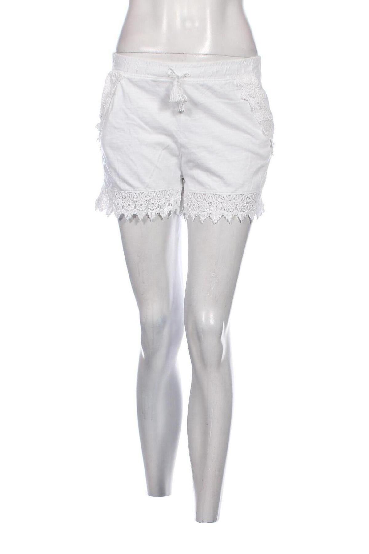 Γυναικείο κοντό παντελόνι, Μέγεθος S, Χρώμα Λευκό, Τιμή 9,74 €