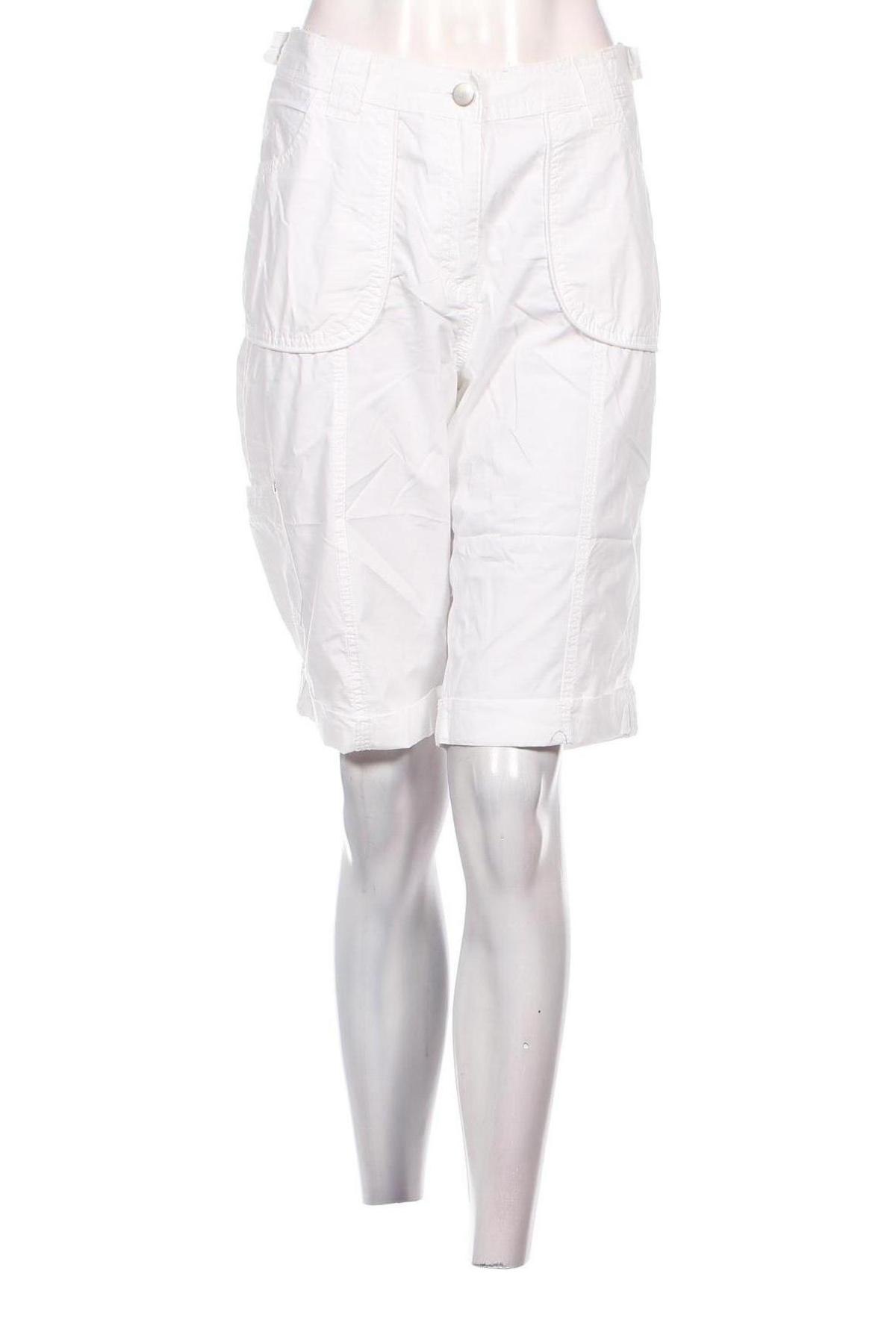 Γυναικείο κοντό παντελόνι Bexleys, Μέγεθος XL, Χρώμα Λευκό, Τιμή 21,03 €