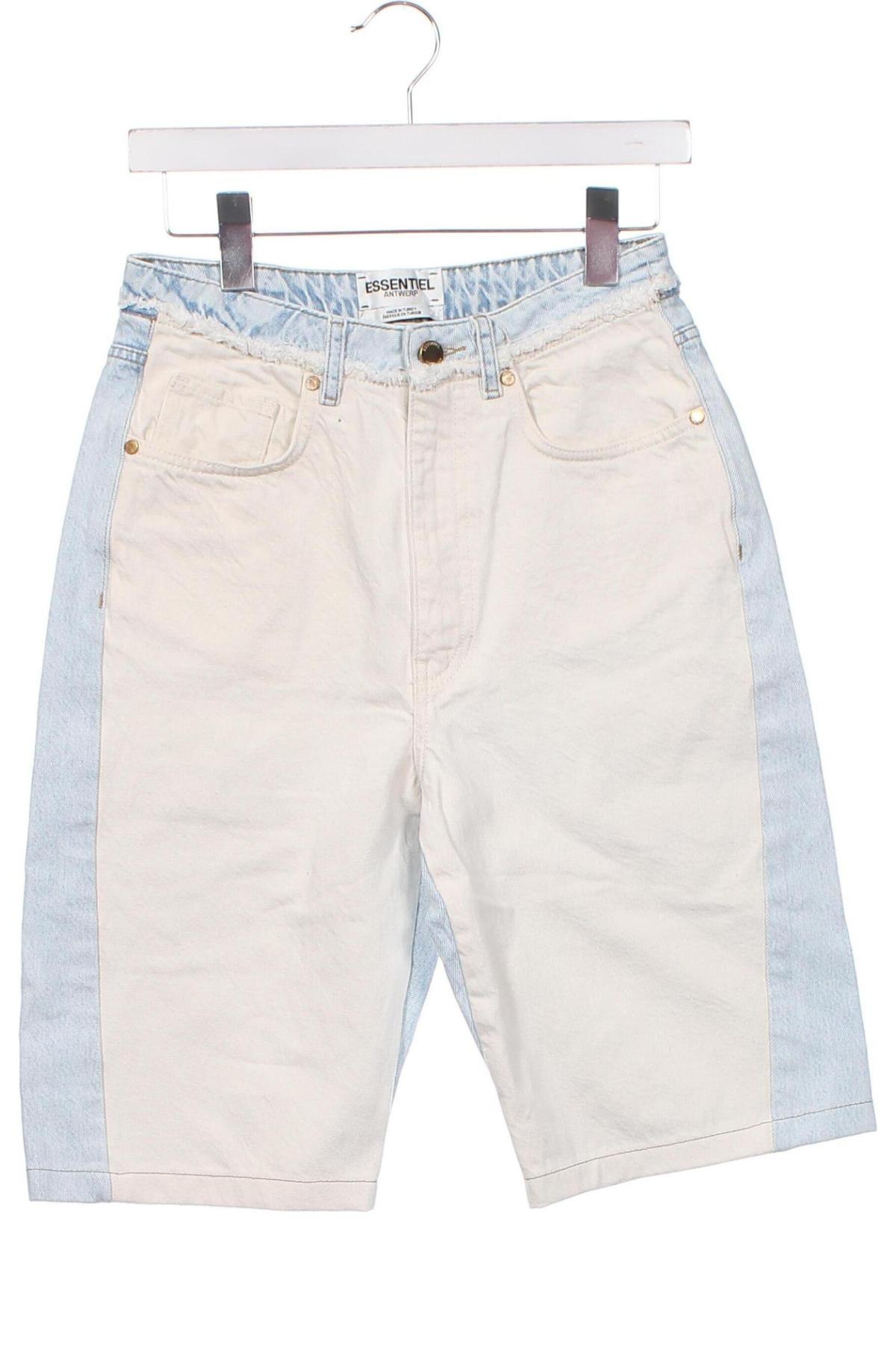 Pantaloni scurți de femei Essentiel Antwerp, Mărime XS, Culoare Albastru, Preț 122,37 Lei