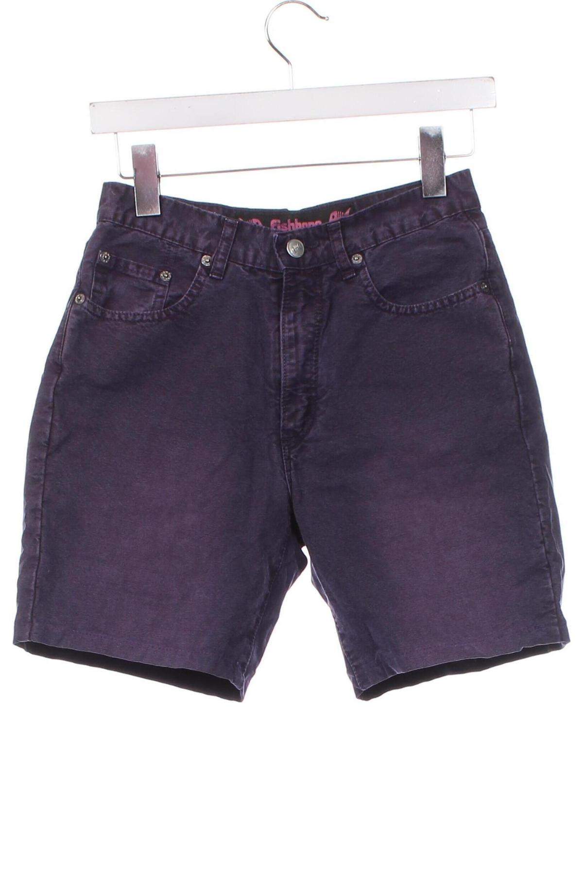 Pantaloni scurți de femei Fishbone, Mărime S, Culoare Mov, Preț 42,70 Lei