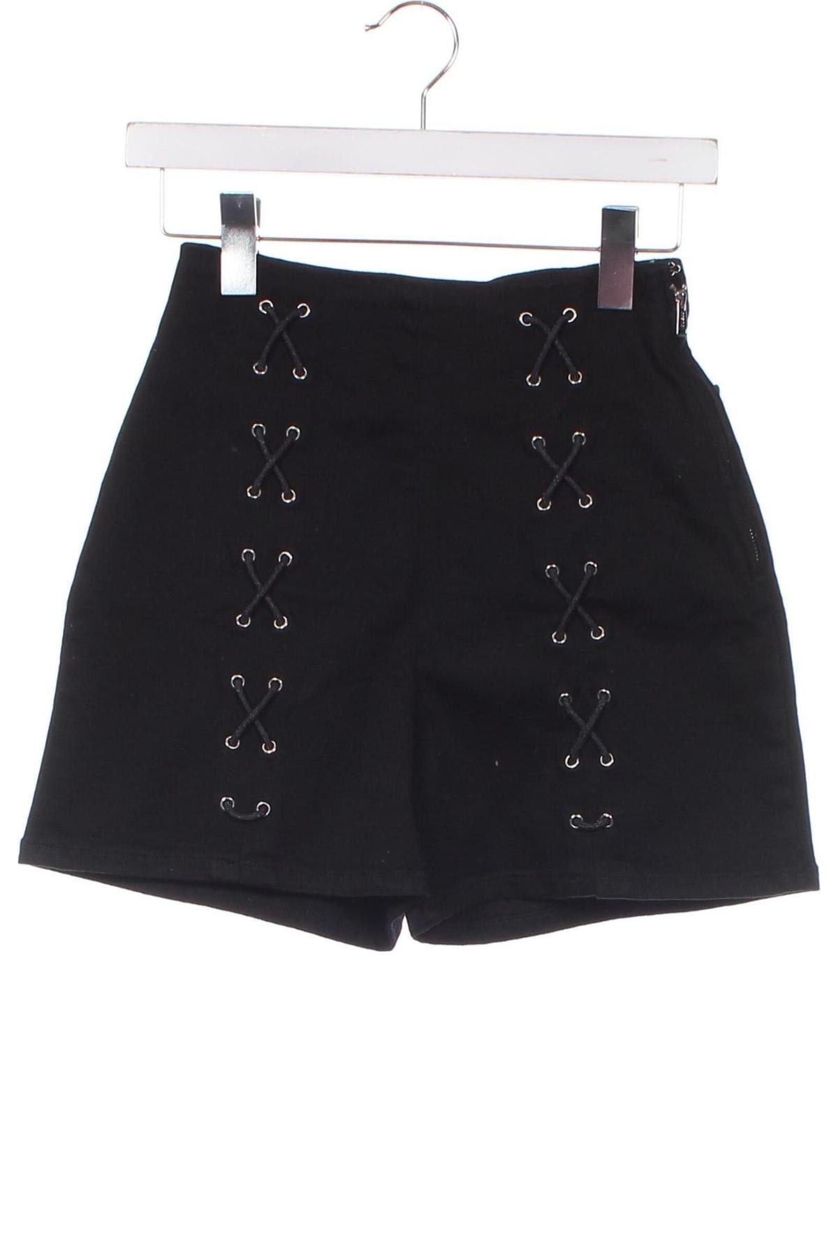Γυναικείο κοντό παντελόνι Guess, Μέγεθος XS, Χρώμα Μαύρο, Τιμή 40,35 €