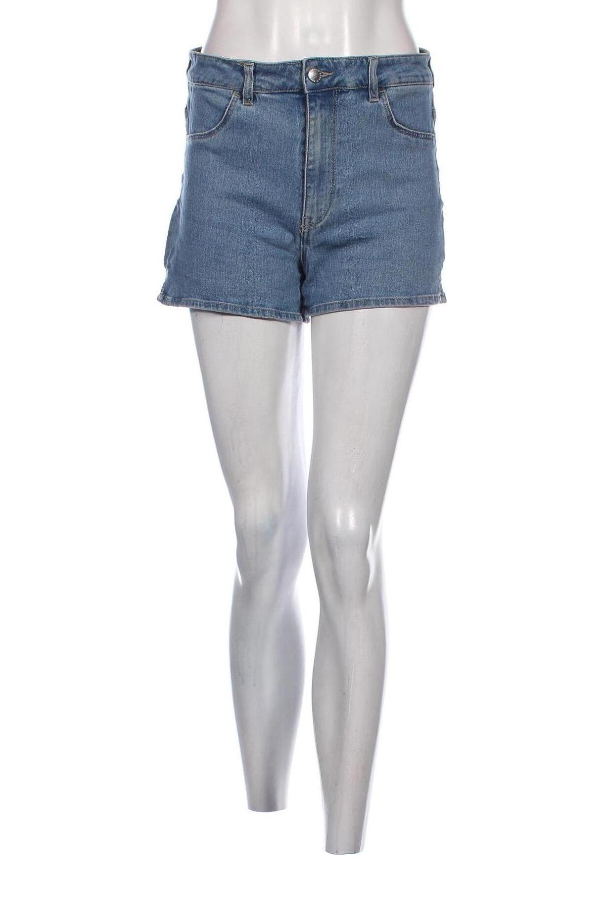 Pantaloni scurți de femei H&M, Mărime S, Culoare Albastru, Preț 48,47 Lei