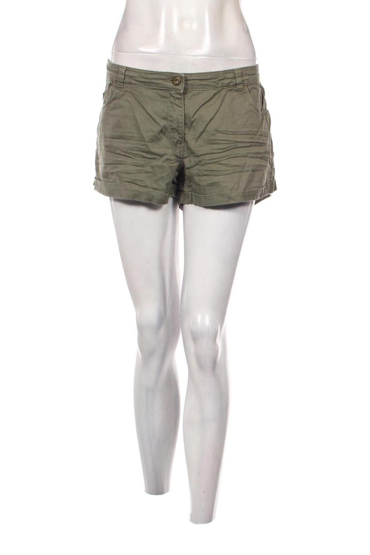 Γυναικείο κοντό παντελόνι H&M, Μέγεθος XL, Χρώμα Πράσινο, Τιμή 6,11 €