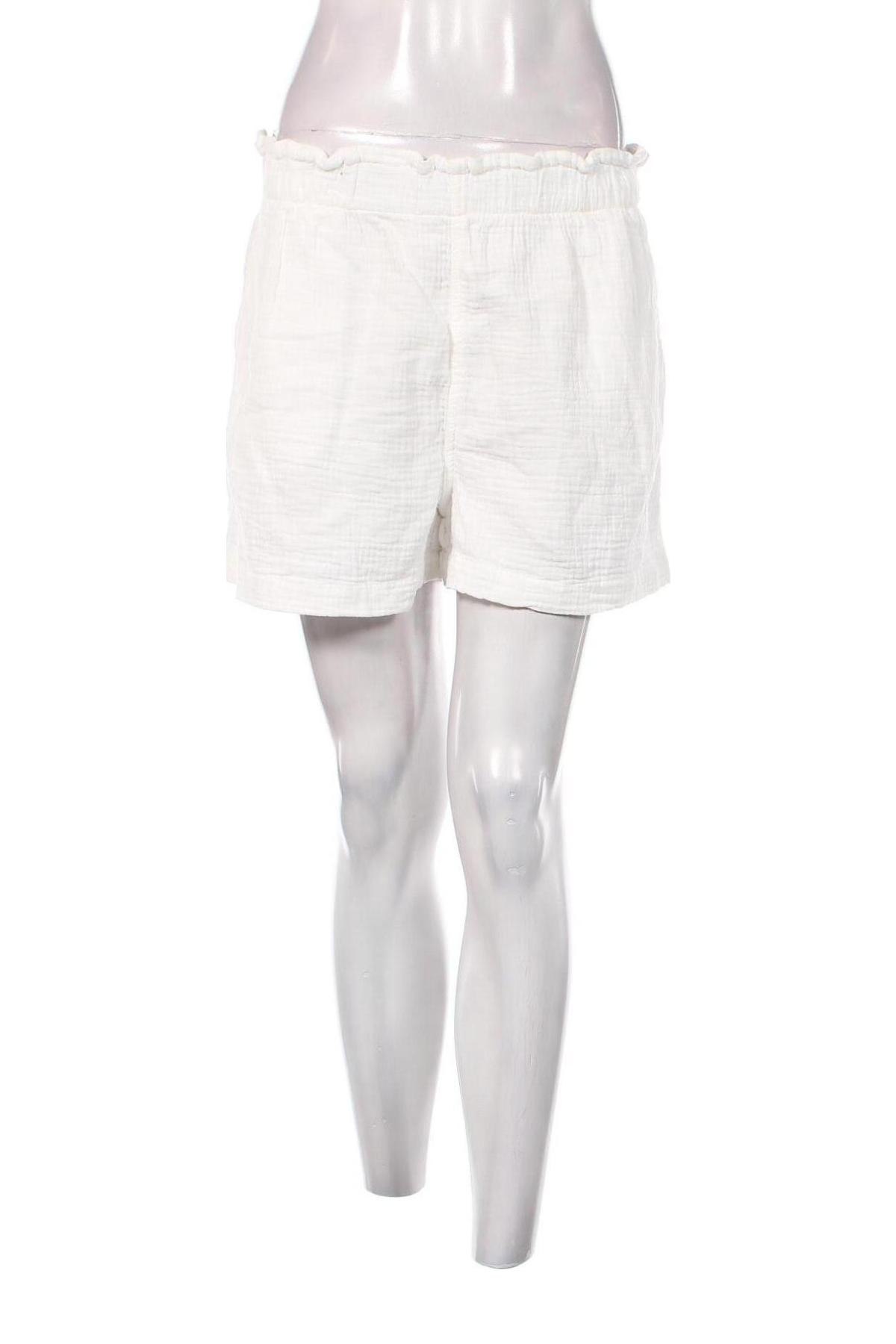 Pantaloni scurți de femei H&M, Mărime S, Culoare Alb, Preț 40,79 Lei