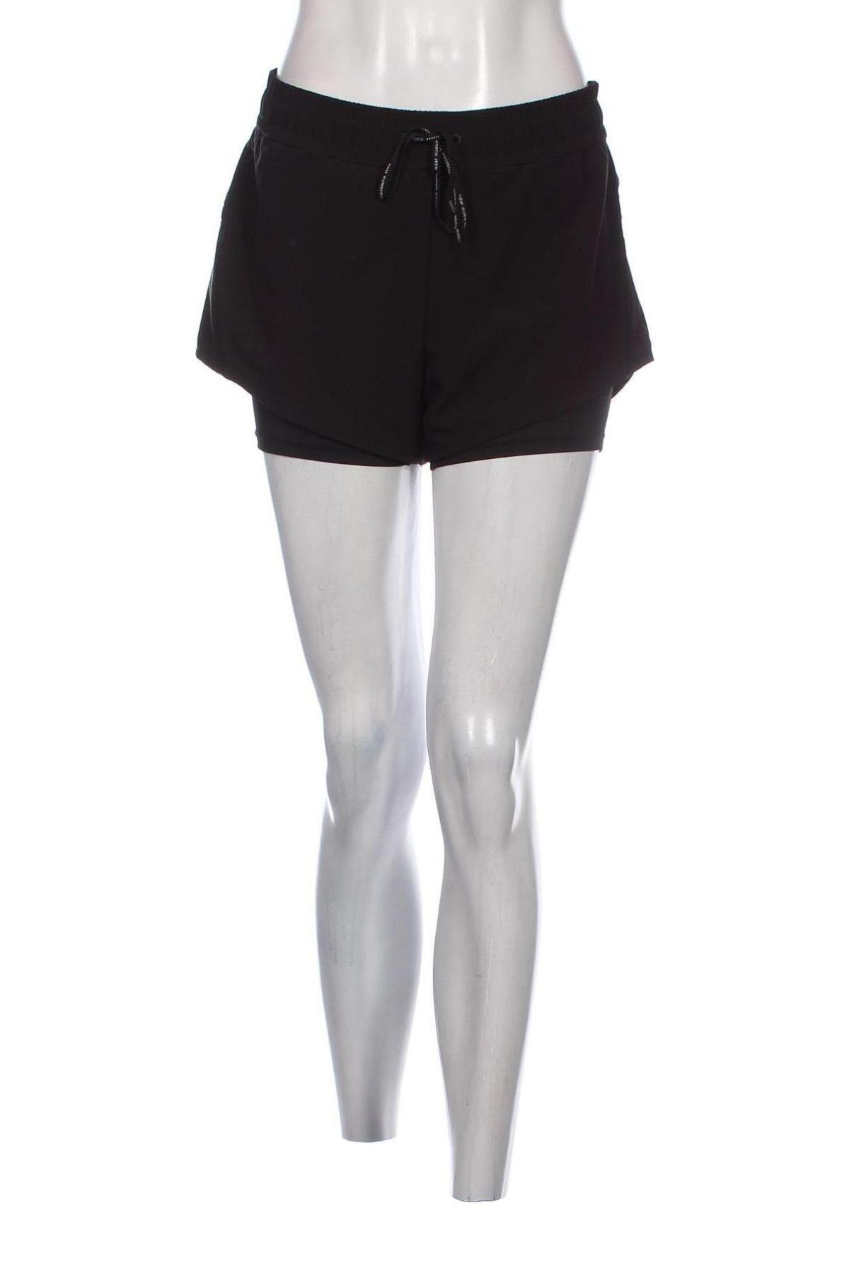 Γυναικείο κοντό παντελόνι H&M Sport, Μέγεθος S, Χρώμα Μαύρο, Τιμή 9,72 €