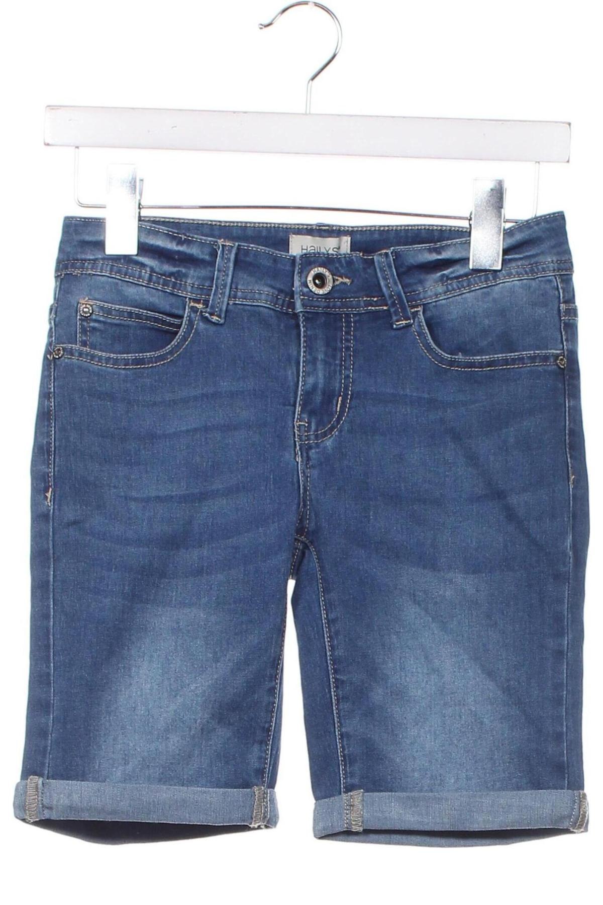 Дамски къс панталон Haily`s, Размер XS, Цвят Син, Цена 34,00 лв.