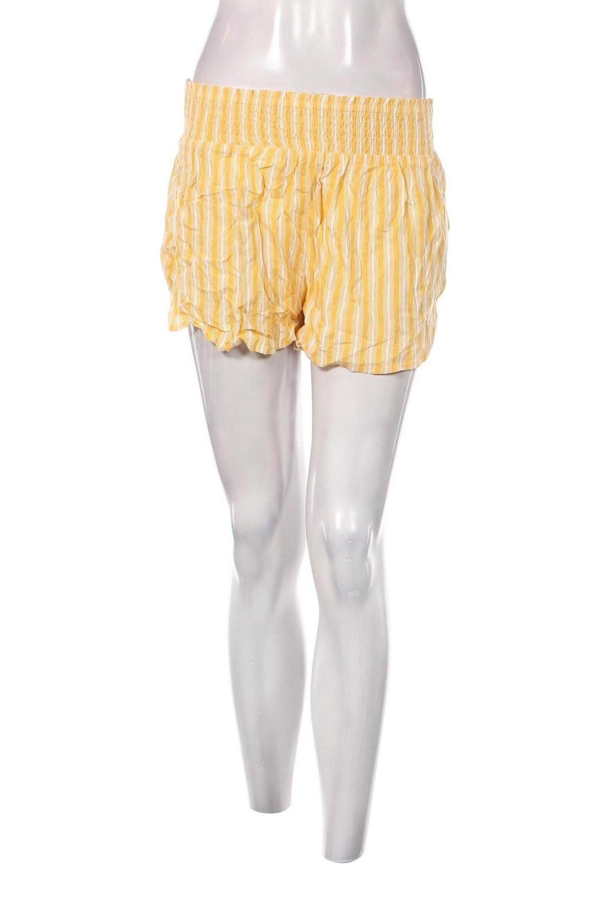 Γυναικείο κοντό παντελόνι Hollister, Μέγεθος S, Χρώμα Κίτρινο, Τιμή 9,53 €
