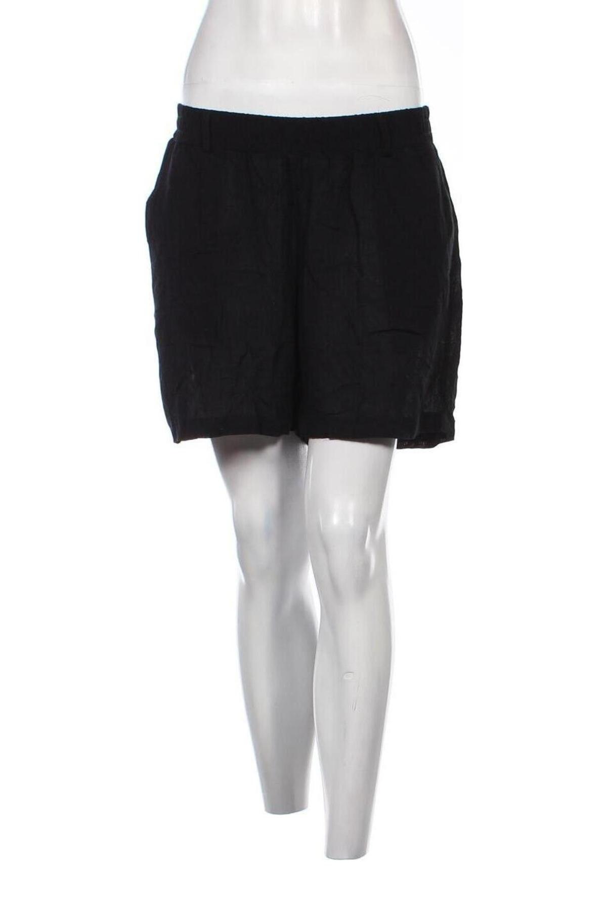 Pantaloni scurți de femei Janina, Mărime L, Culoare Negru, Preț 32,50 Lei
