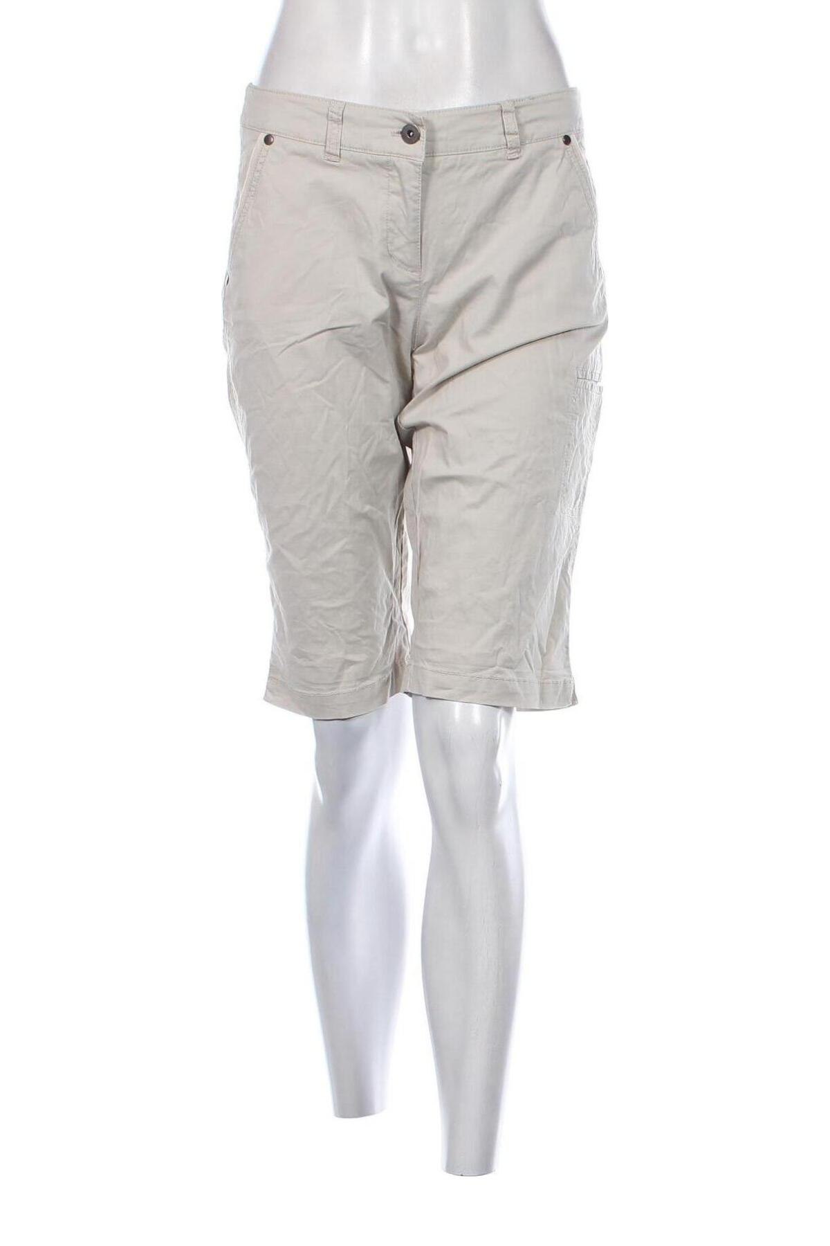 Γυναικείο κοντό παντελόνι Manguun, Μέγεθος M, Χρώμα  Μπέζ, Τιμή 11,75 €