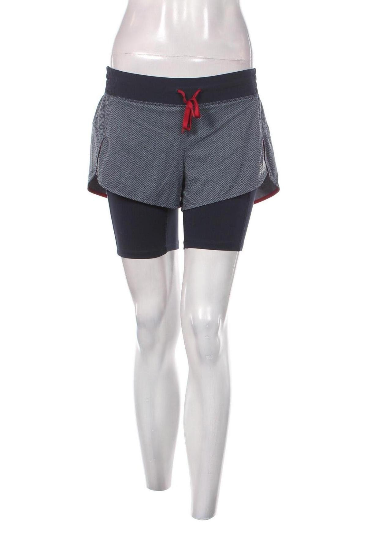 Γυναικείο κοντό παντελόνι New Balance, Μέγεθος XS, Χρώμα Μπλέ, Τιμή 21,03 €