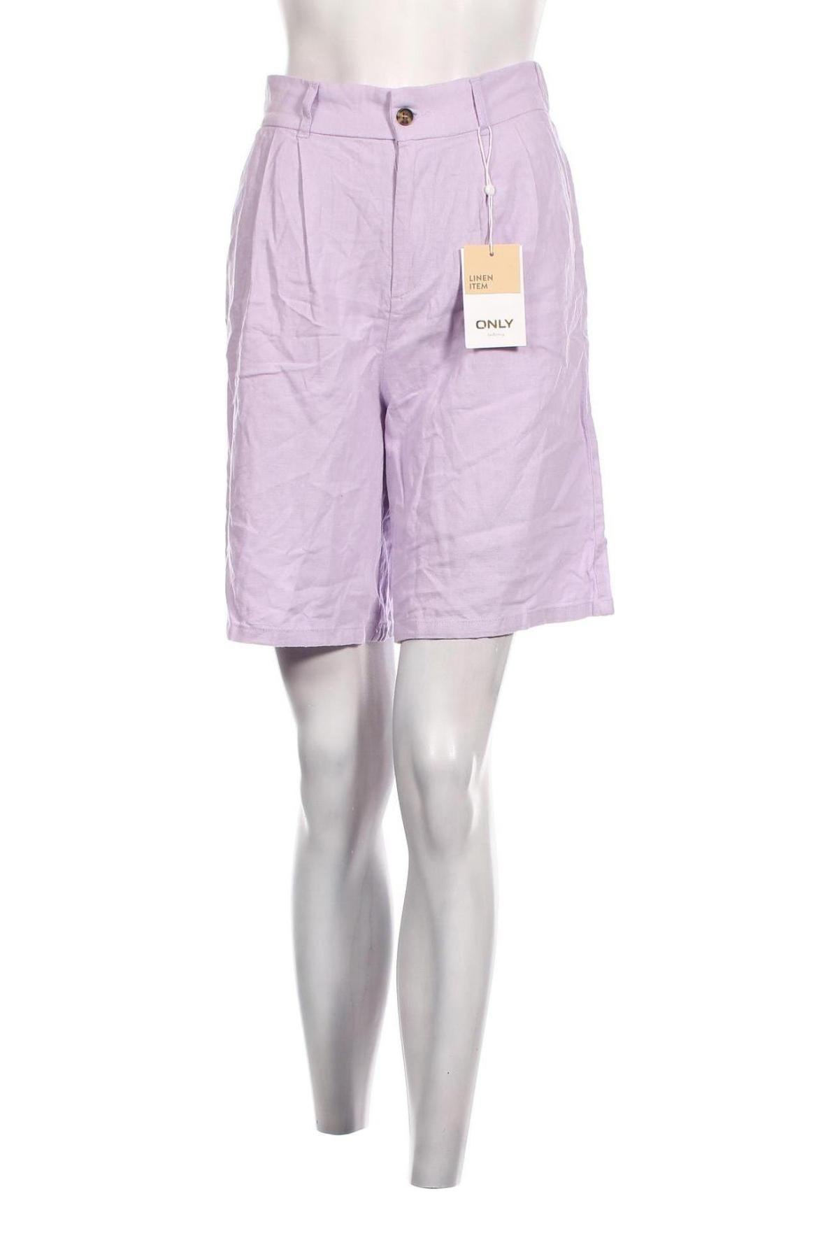Damen Shorts ONLY, Größe XS, Farbe Lila, Preis 32,01 €