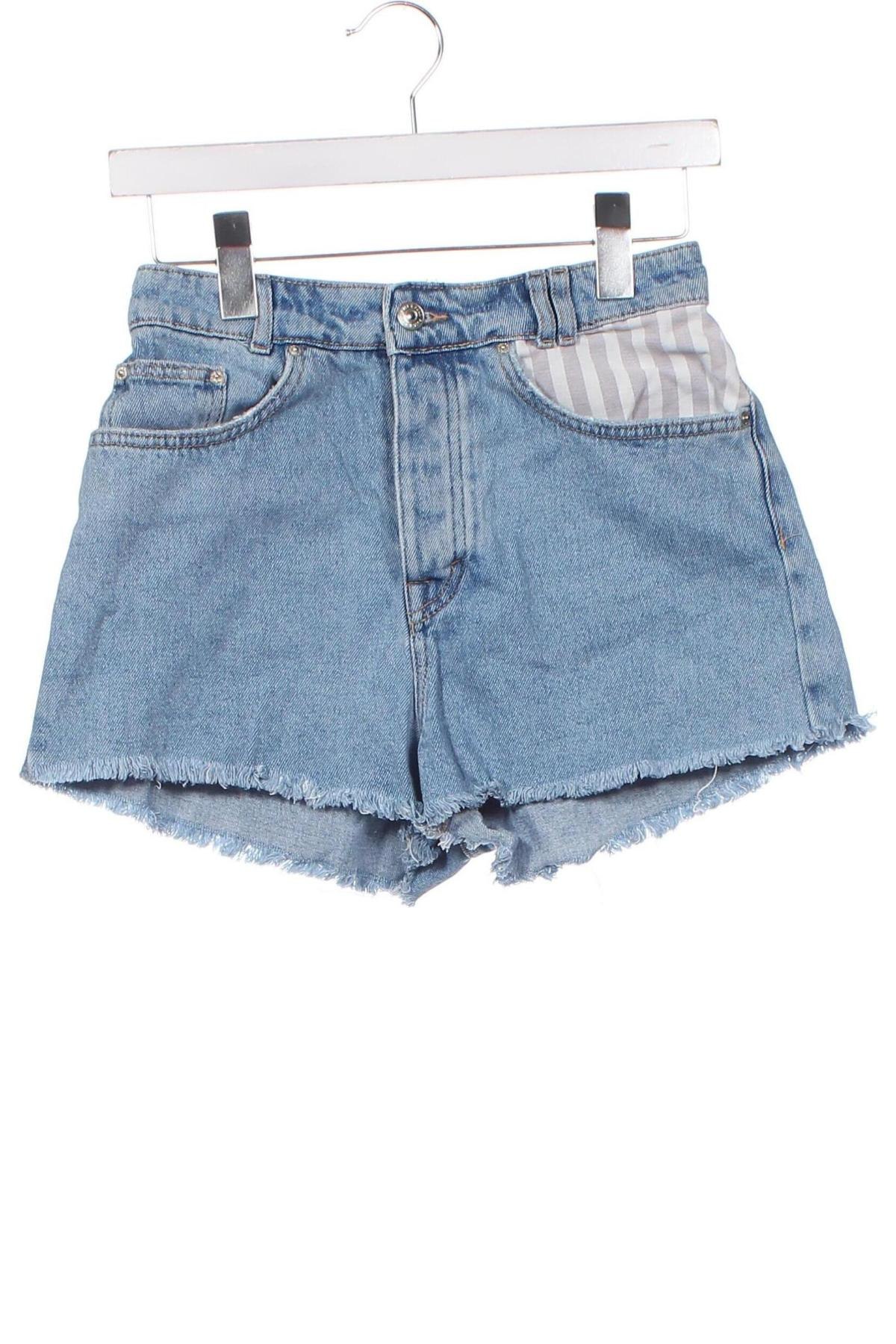 Damen Shorts Pull&Bear, Größe XS, Farbe Blau, Preis 13,22 €