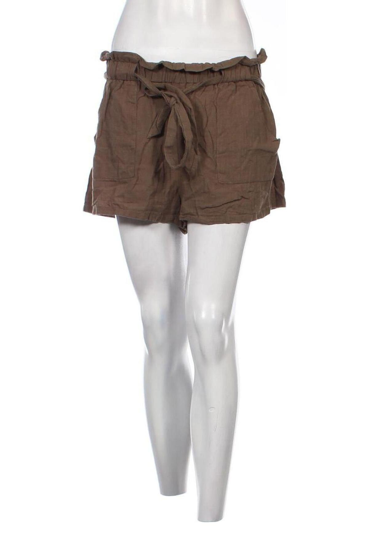 Γυναικείο κοντό παντελόνι SHEIN, Μέγεθος M, Χρώμα Πράσινο, Τιμή 1,76 €