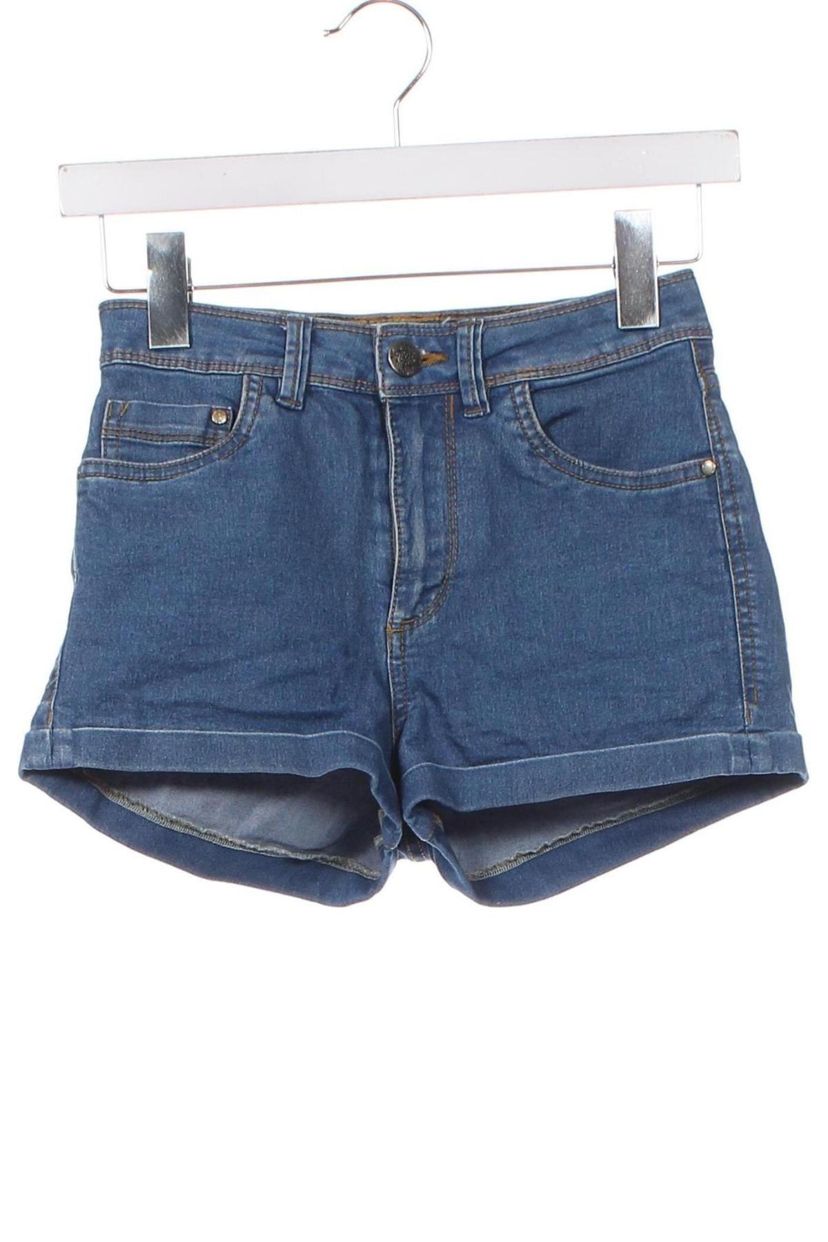 Pantaloni scurți de femei Terranova, Mărime XS, Culoare Albastru, Preț 40,79 Lei