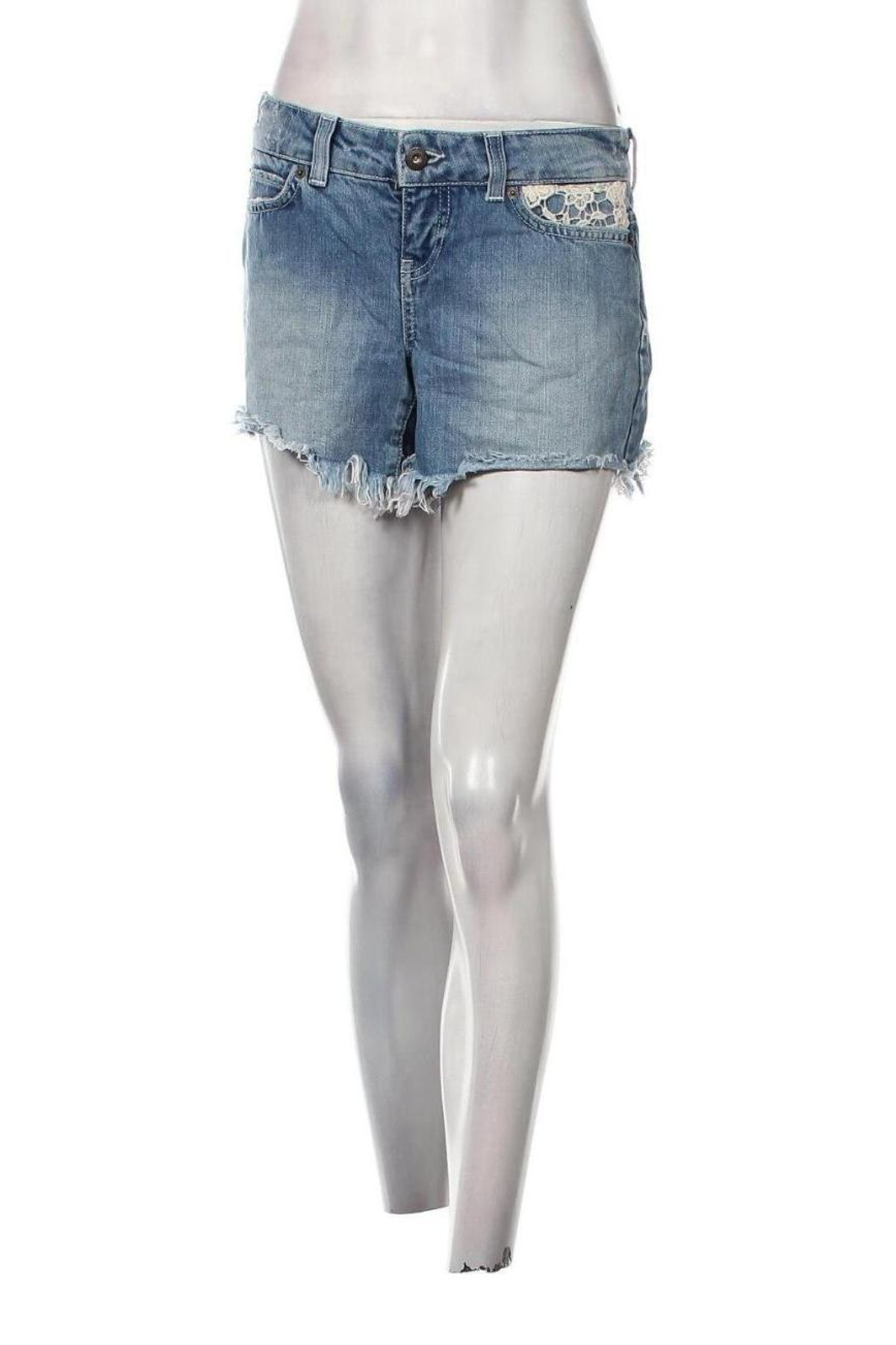 Pantaloni scurți de femei Vero Moda, Mărime M, Culoare Albastru, Preț 65,79 Lei