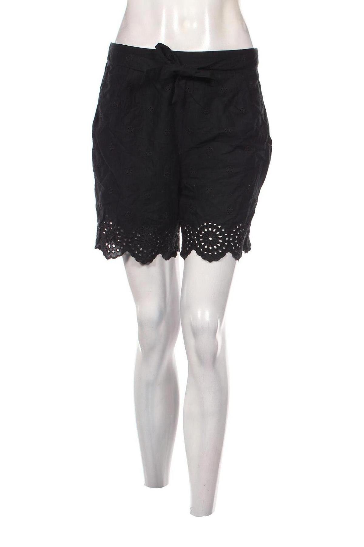 Pantaloni scurți de femei Yessica, Mărime S, Culoare Negru, Preț 62,50 Lei